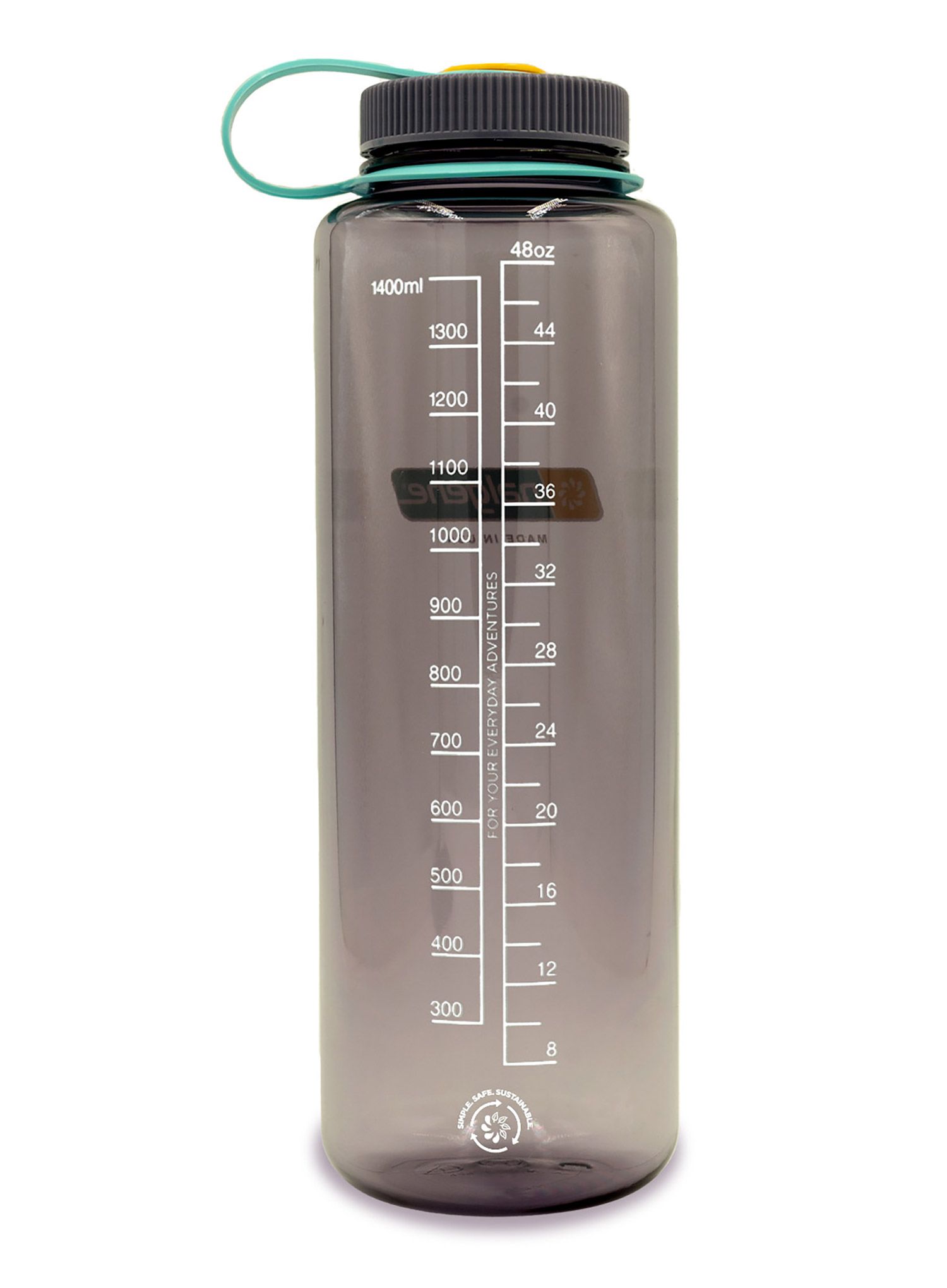 Turistická láhev na vodu Nalgene Silo Sustain Wide Mouth 48 oz (1420 ml) - aubergine