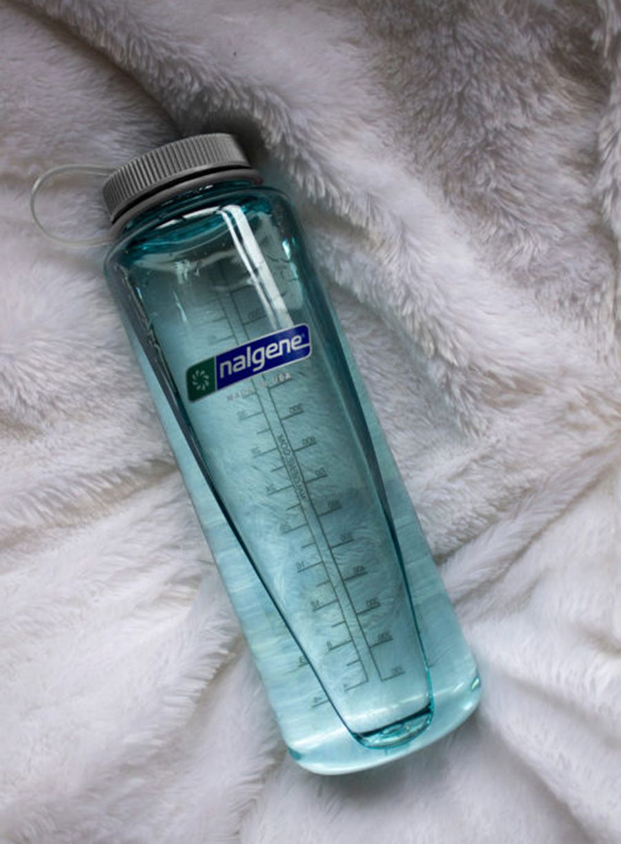 Turistická láhev na vodu Nalgene Silo Sustain Wide Mouth 48 oz (1420 ml) - seafoam