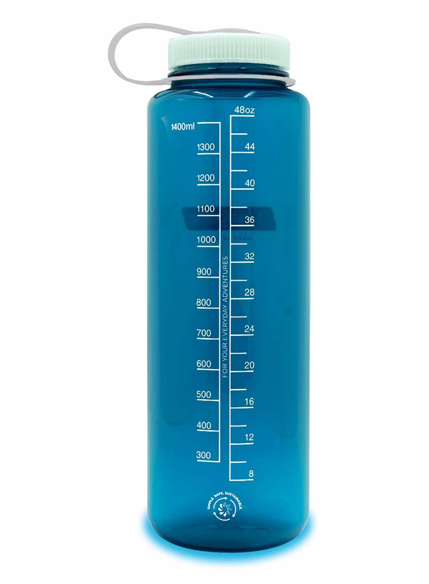 Turistická láhev na vodu Nalgene Silo Sustain Wide Mouth 48 oz (1420 ml) - trout