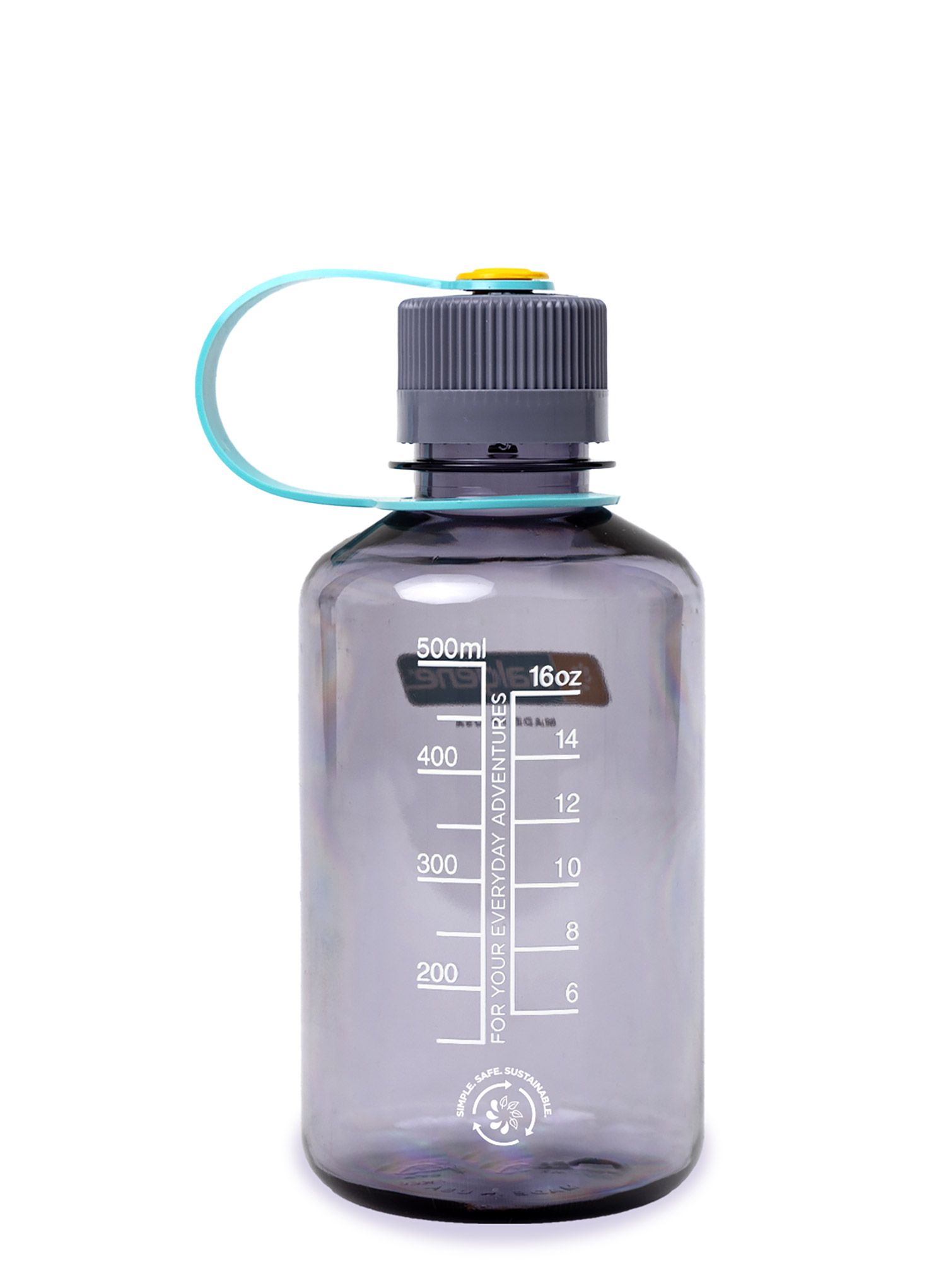 Turistická láhev na vodu Nalgene Sustain Narrow Mouth 16 oz (473 ml) - aubergine