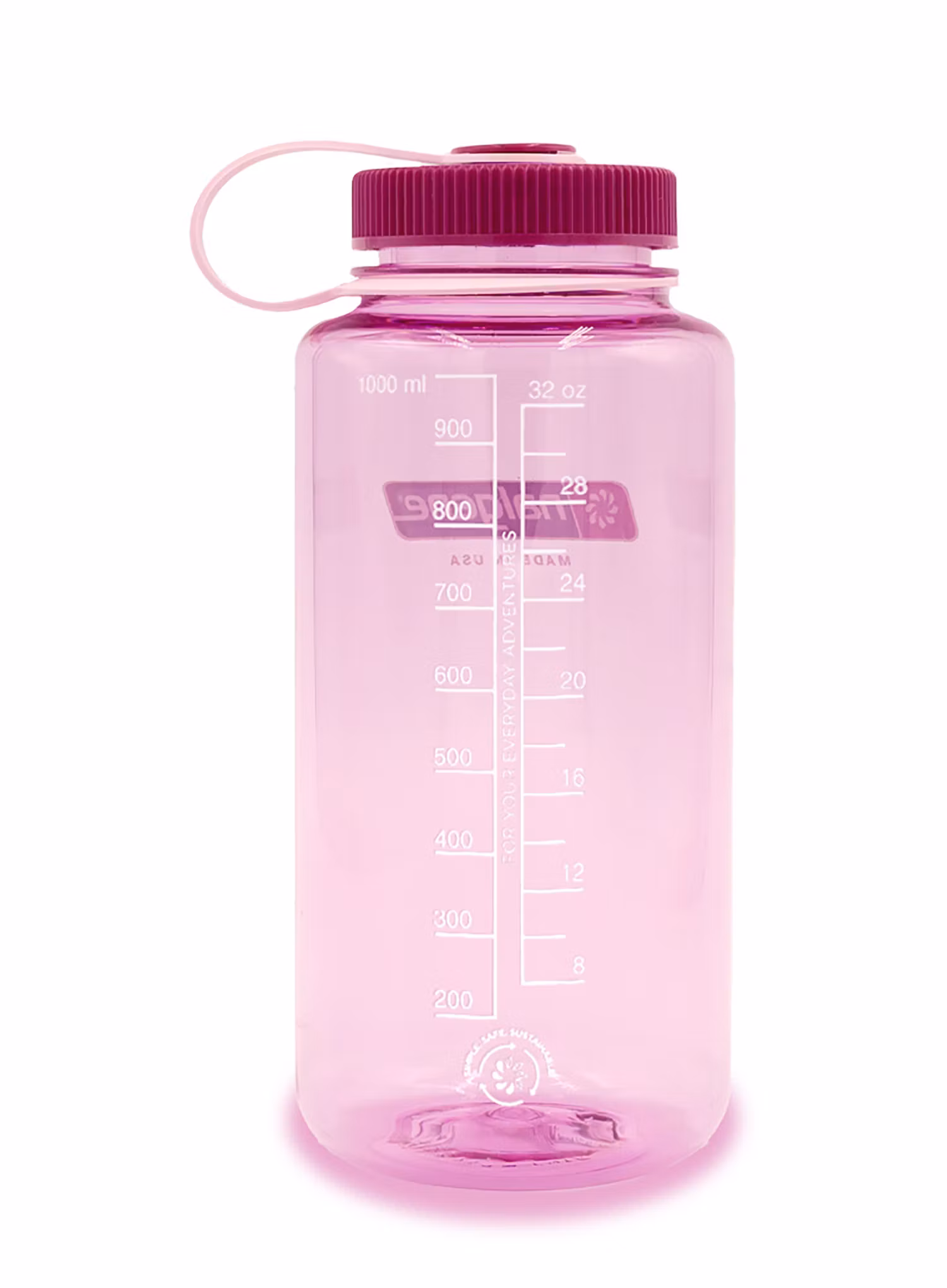 Turistická láhev Nalgene Sustain Wide Mouth 32 oz (946 ml) - cosmo/platinum
