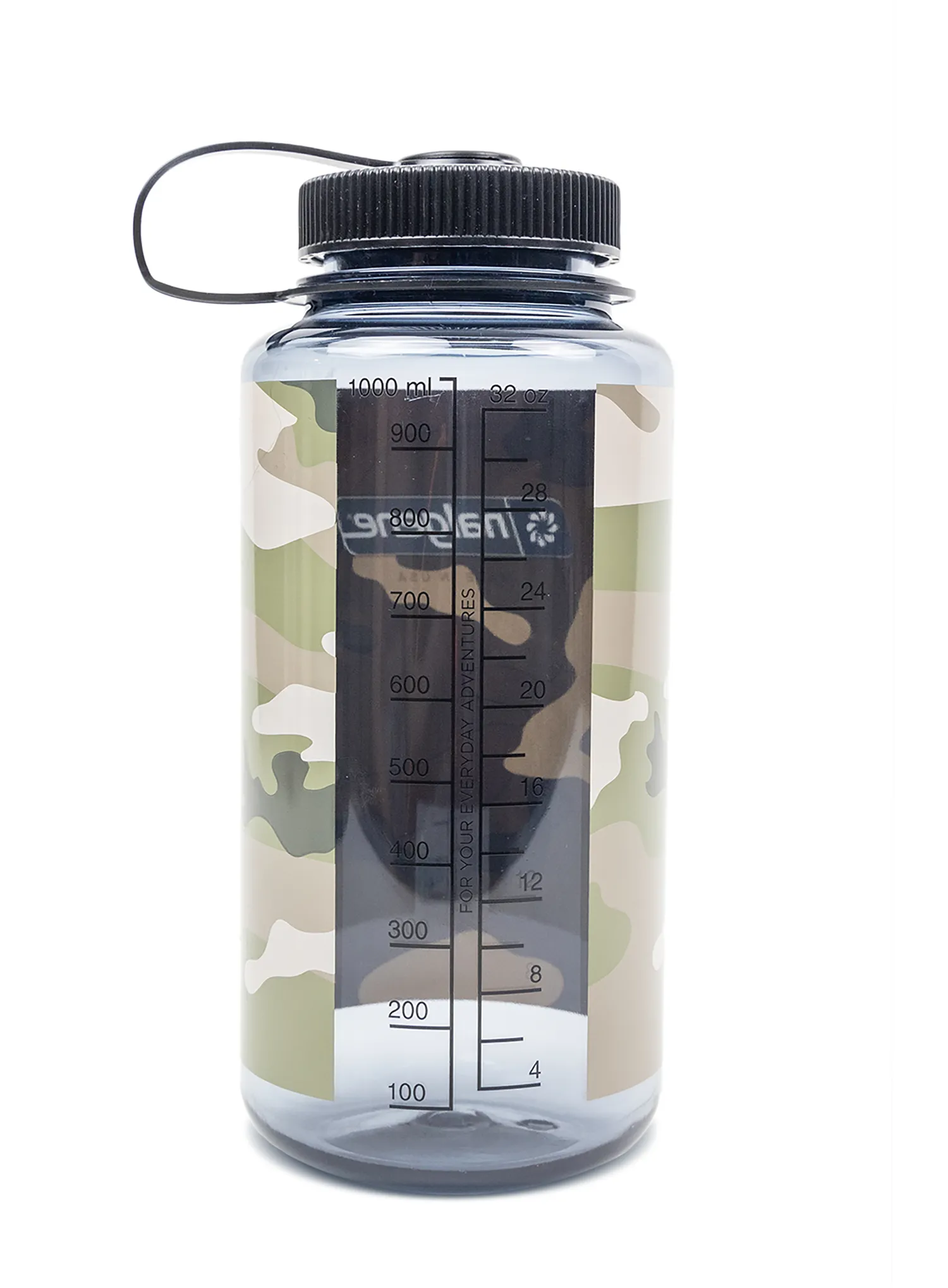 Turistická láhev Nalgene Wide Mouth 32 oz (946 ml) - gray w/black camo