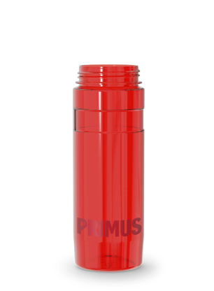 Turistická láhev Primus Kvarts Tritan Bottle 0.6 L Drink Cap - primus red