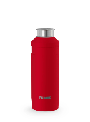 Turistická láhev Primus Tufa Narrow Single Wall Bottle 0.8 L - primus red