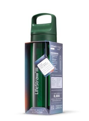 Láhev s filtrem Lifestraw Go 2.0 Water Filter 22 oz (650 ml) - terrace green