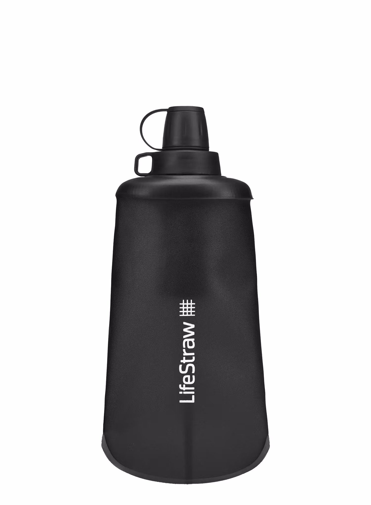 Láhev s filtrem Lifestraw Peak Series Flex Squeeze Bottle 22 oz (650 ml) - dark grey