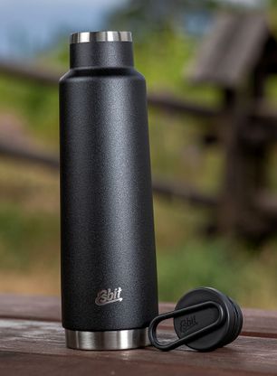 Termální láhev Esbit Pictor Insulated Bottle 750ml - black