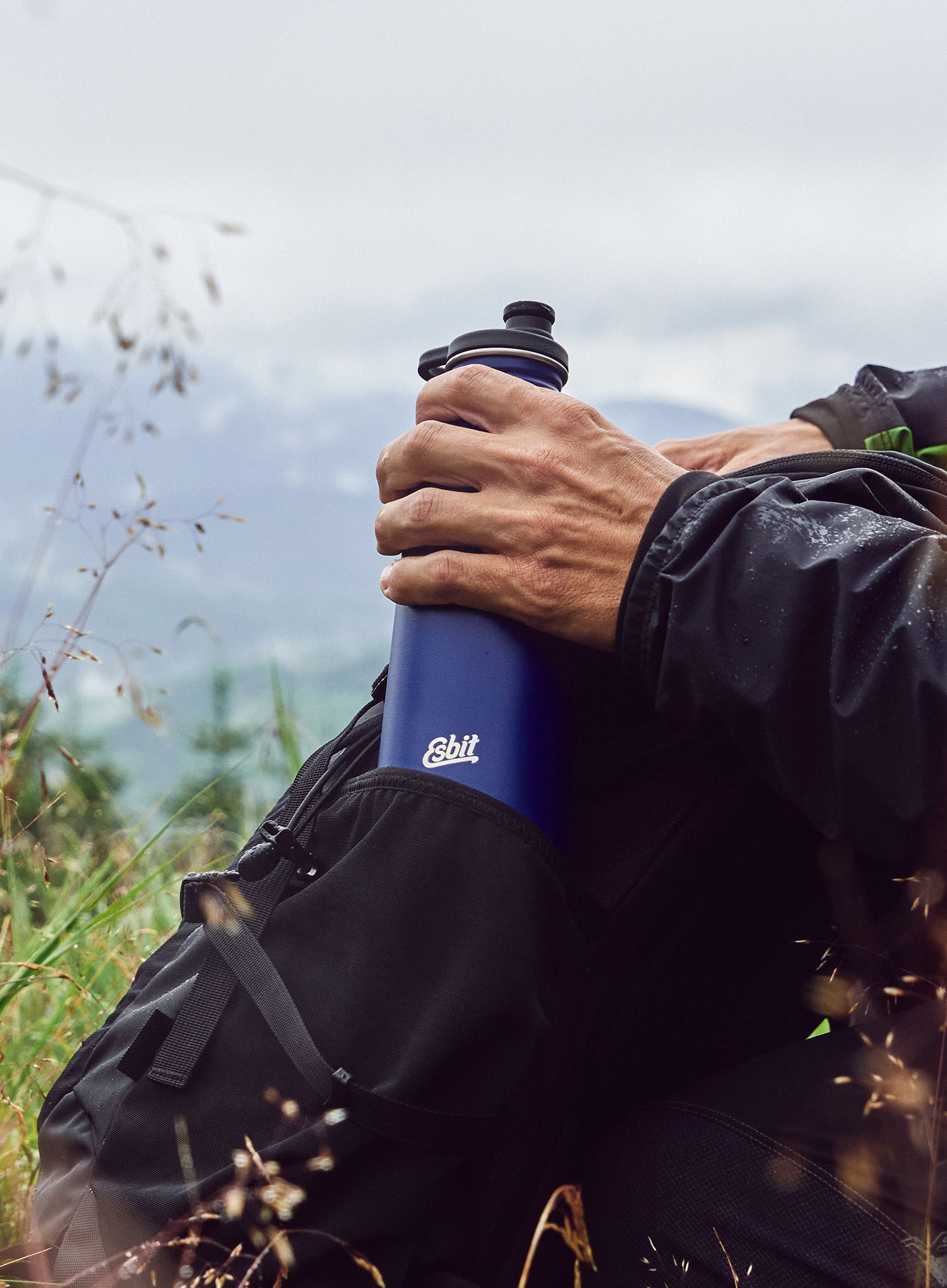Láhev Esbit Pictor Sports Bottle 550ml - water blue