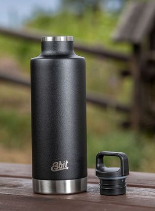 Termální láhev Esbit Sculptor Insulated Bottle 1000ml - black