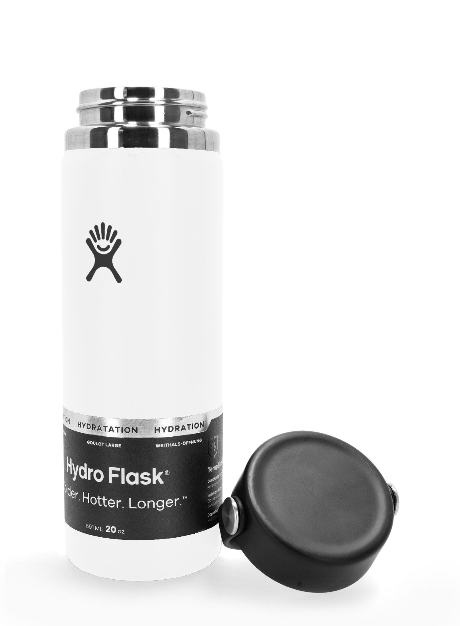 Termoláhev Hydro Flask 20 oz Wide Flex Cap (591 ml) - white
