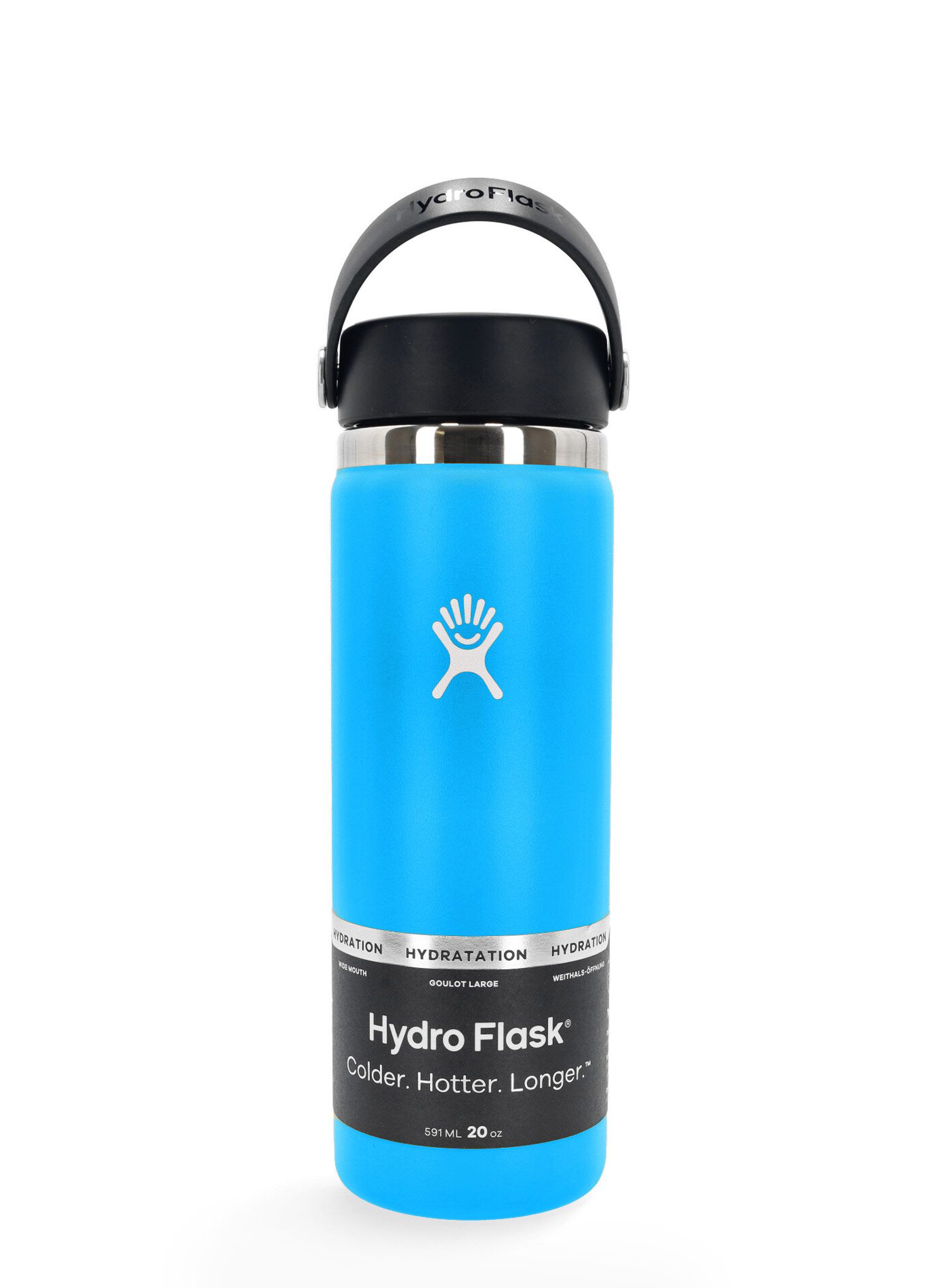 Termální láhev Hydro Flask 20 Oz Wide Flex Cap - pacific