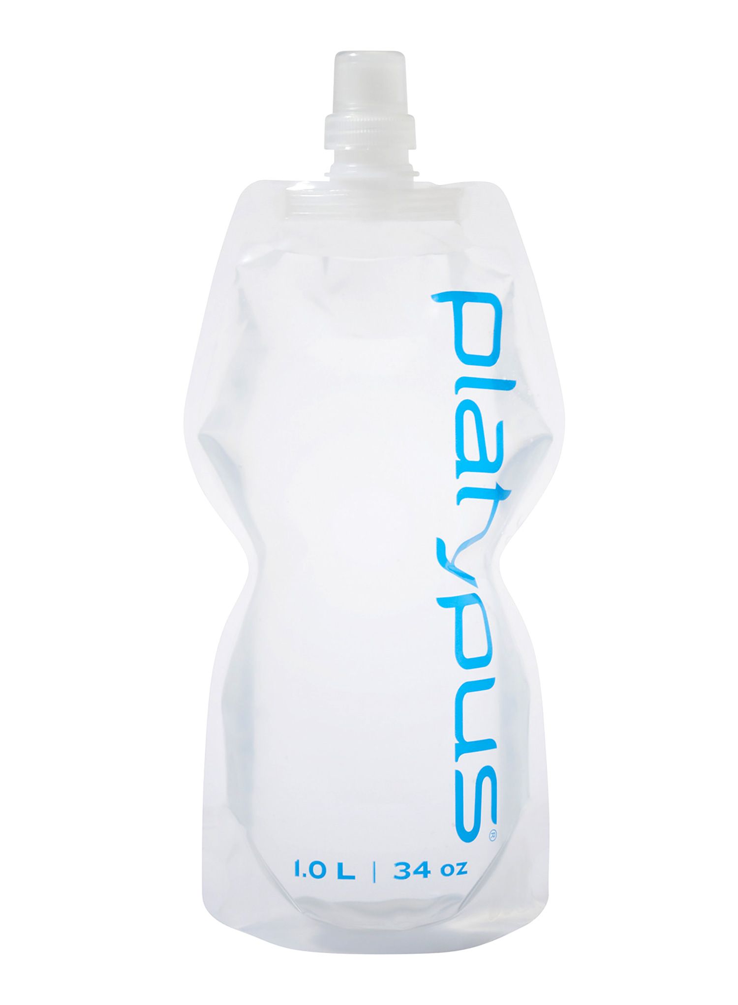 Cestovní láhev Platypus Soft bottle 1L - platy logo