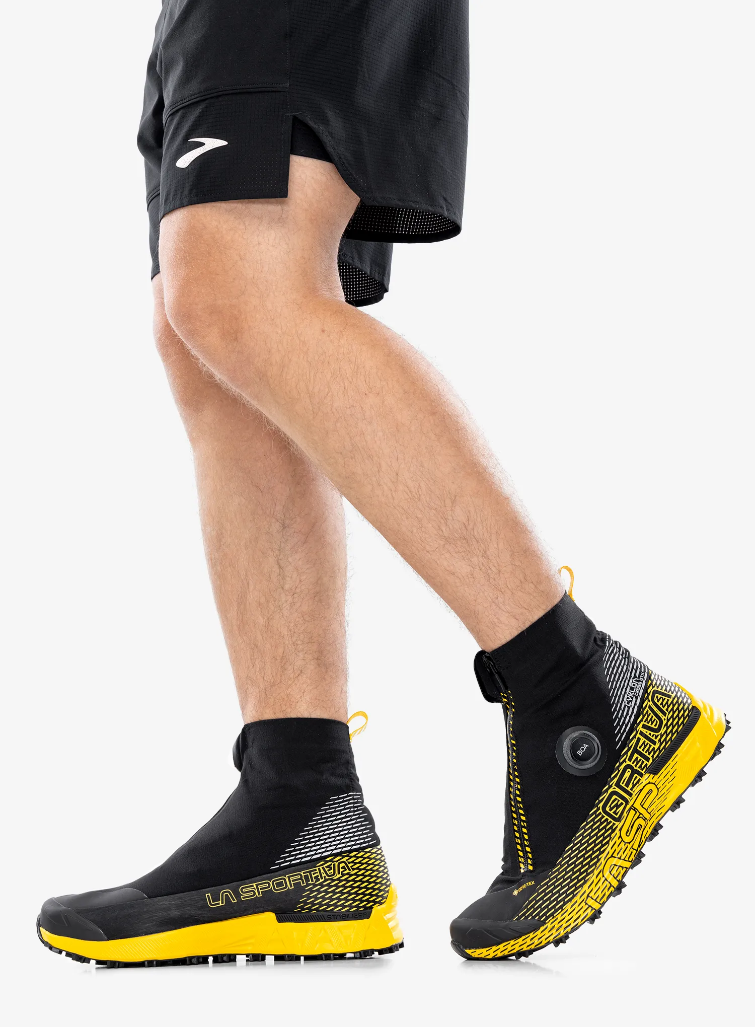 Boty La Sportiva Cyklon Cross Gtx - black/yellow
