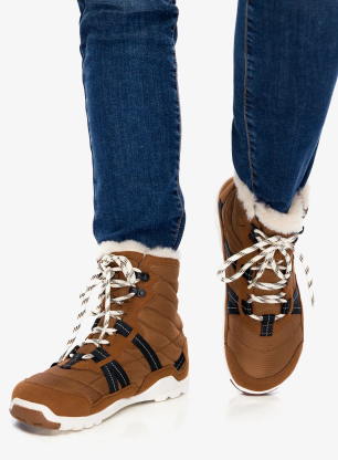 Dámské boty Xero Shoes Alpine - rubber brown/eggshell
