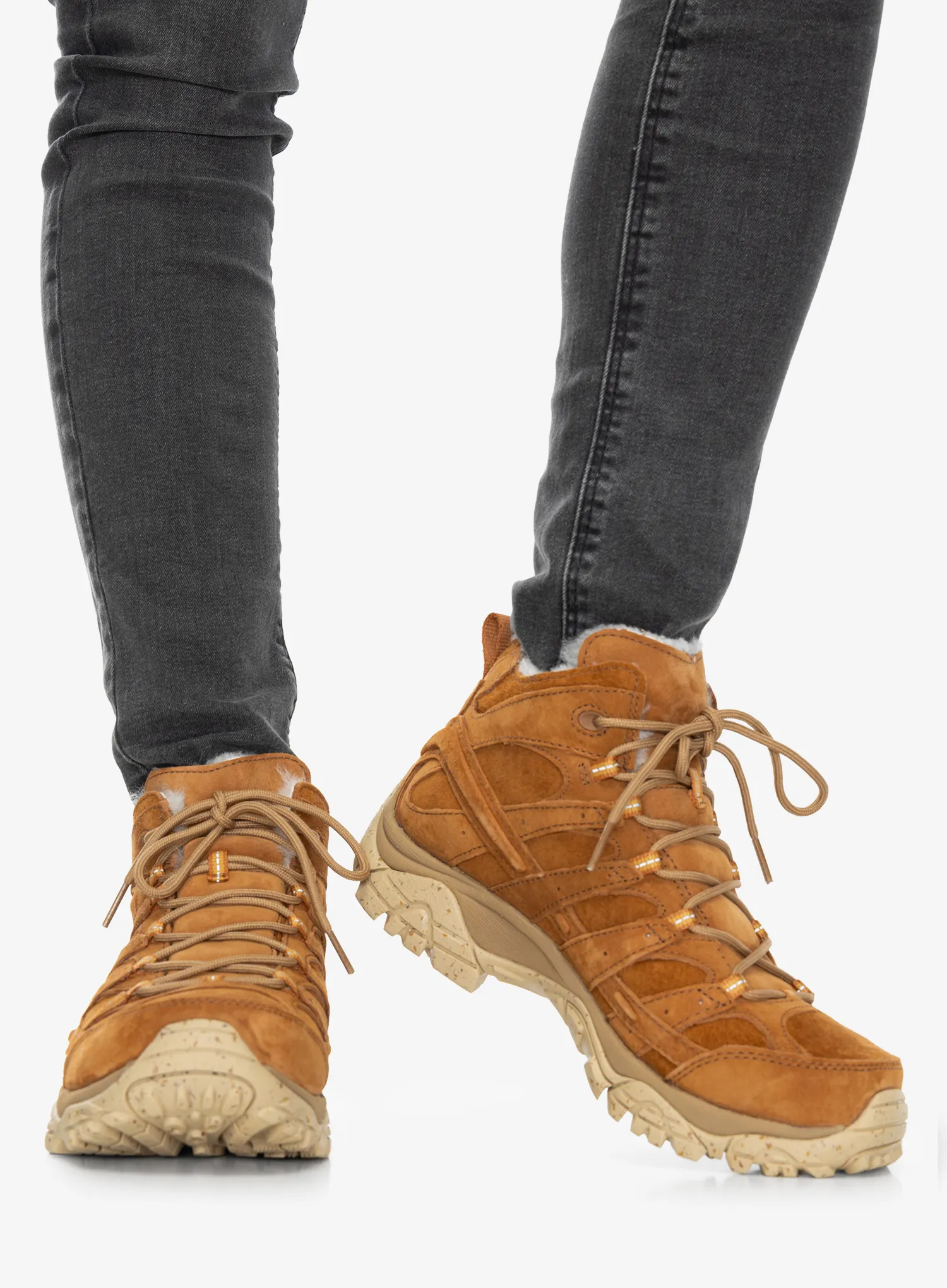 Zimní boty dámské Merrell Moab 2 Decon Mid Cozy Luxe SE - korma