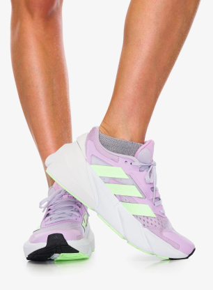 Běžecké boty dámské adidas Adistar 2.0 - silver dawn/green spark