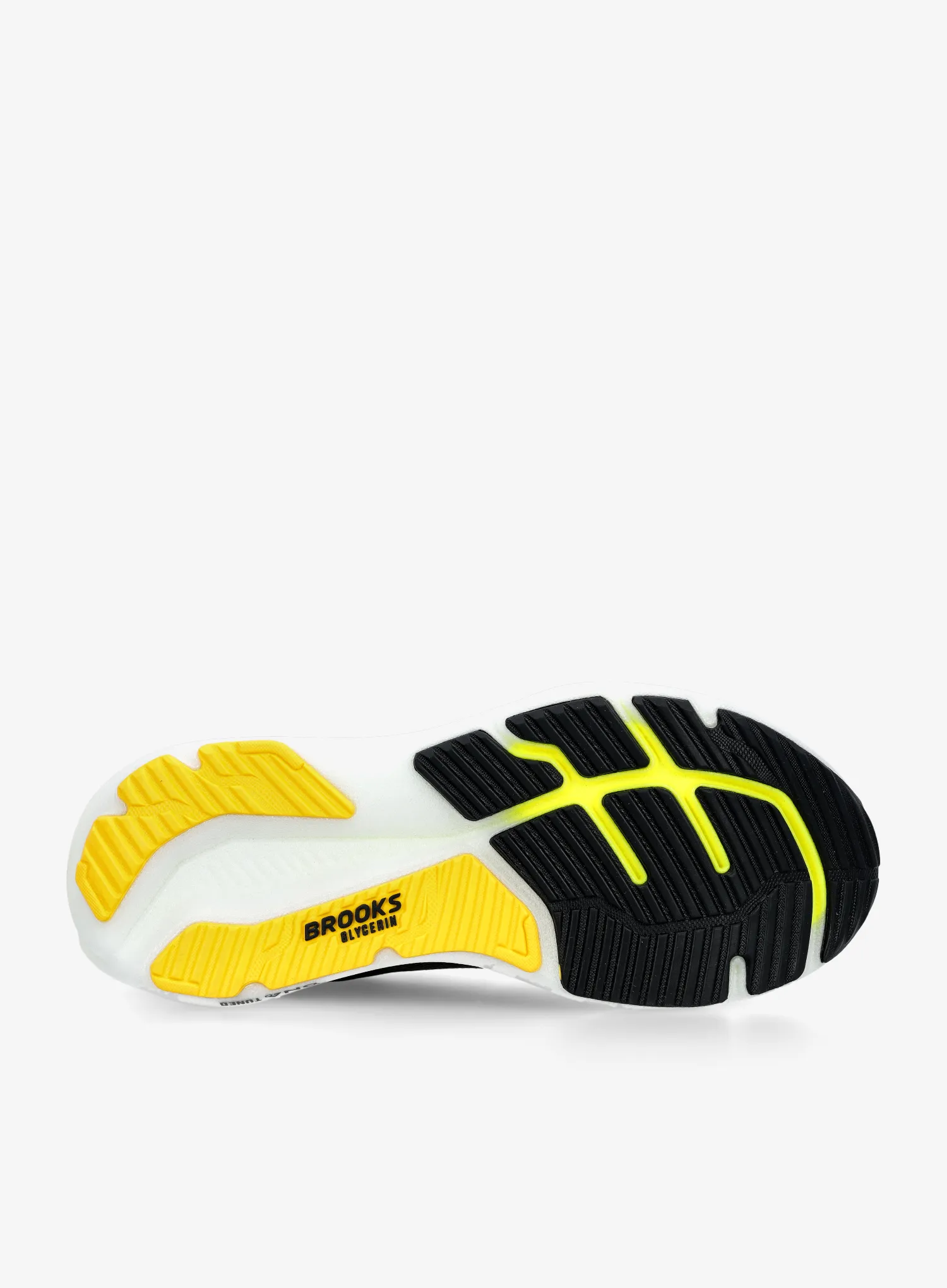 Běžecké boty pánské Brooks Glycerin 23 - black/cyber yellow/nightlife