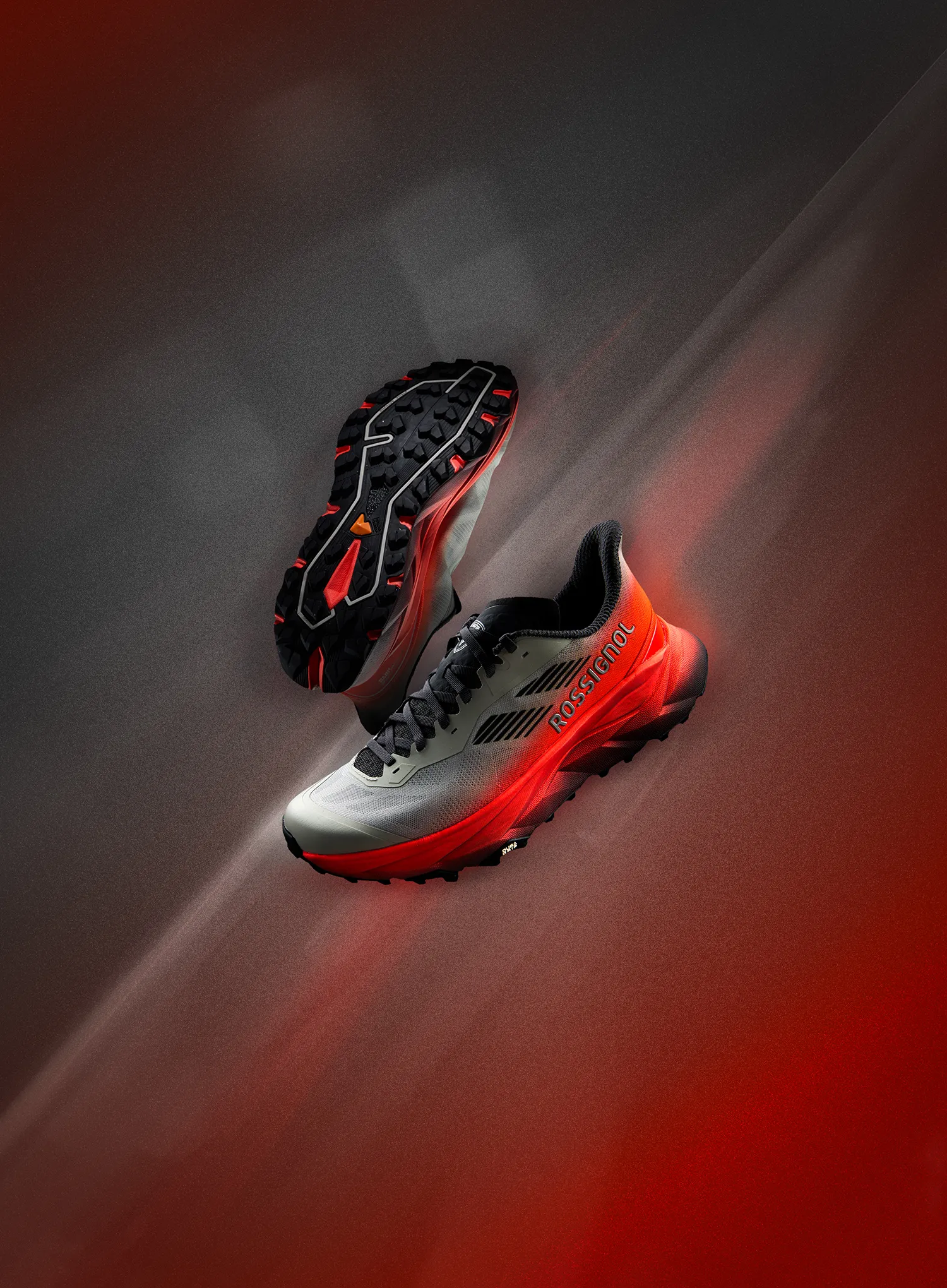 Běžecké boty do terénu Rossignol Vercors - neon red  