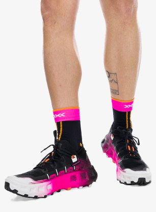 Běžecké boty do terénu X-Bionic Terraskin X00 C - x black/x white/fluo pink