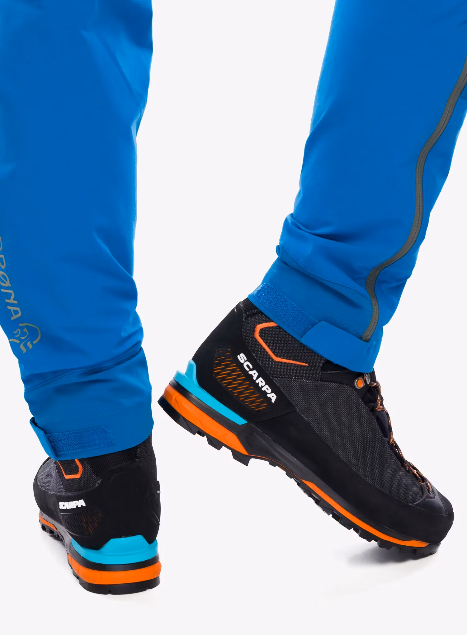 Boty vhodné k poloautomatickým mačkám Scarpa Zodiac Tech LT GTX - anthracite/tonic