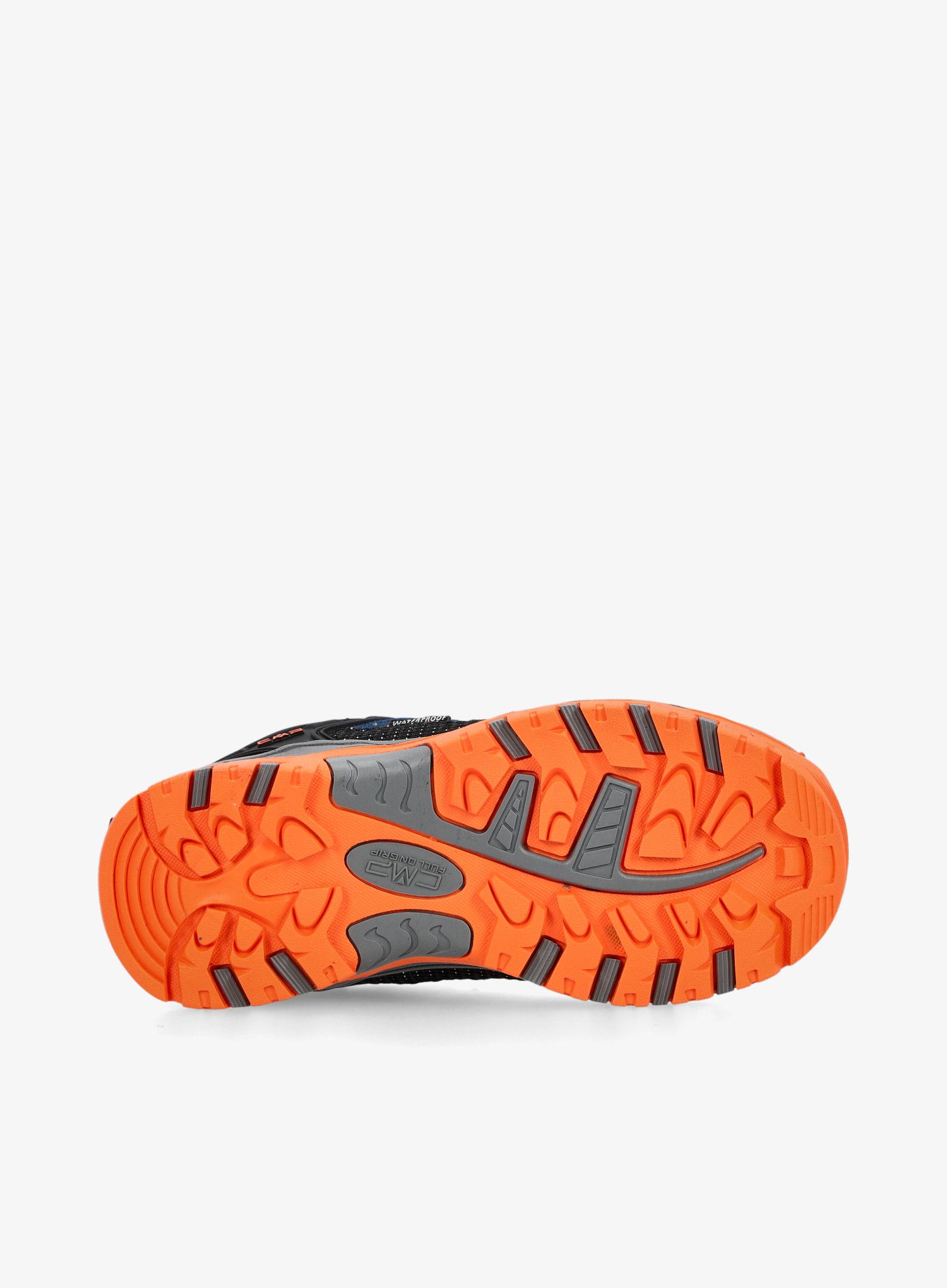 Dětské boty CMP Kids Rigel Low Trekking Shoes WP - b.blue/arancio