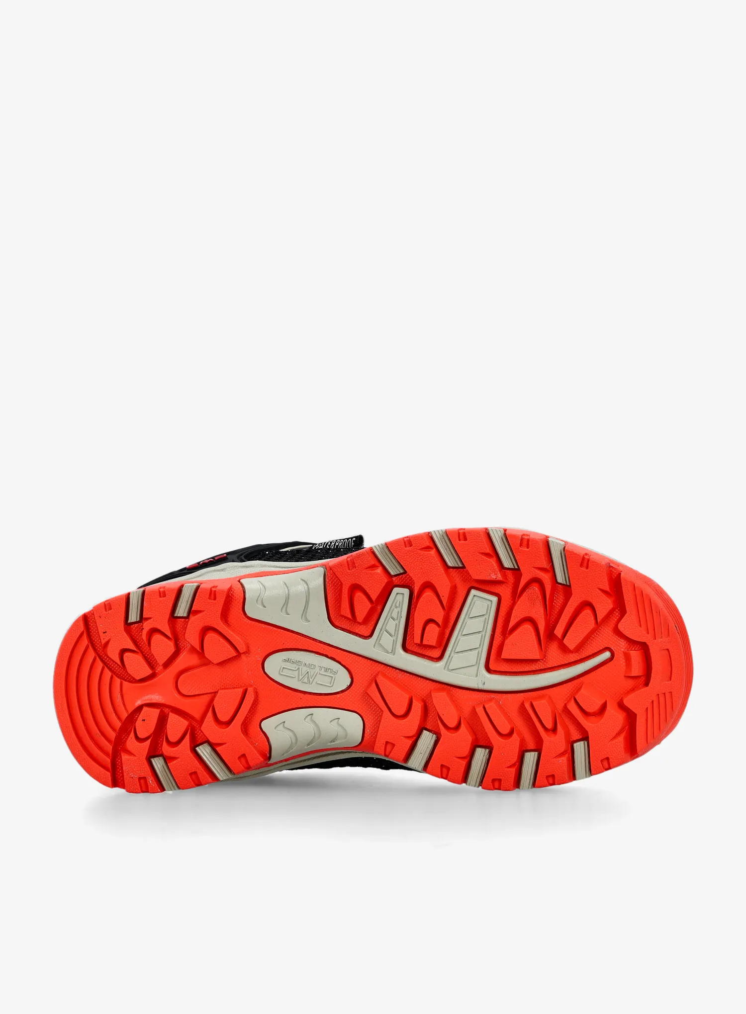 Dětské boty CMP Rigel Low Trekking Shoe WP - grey/orange
