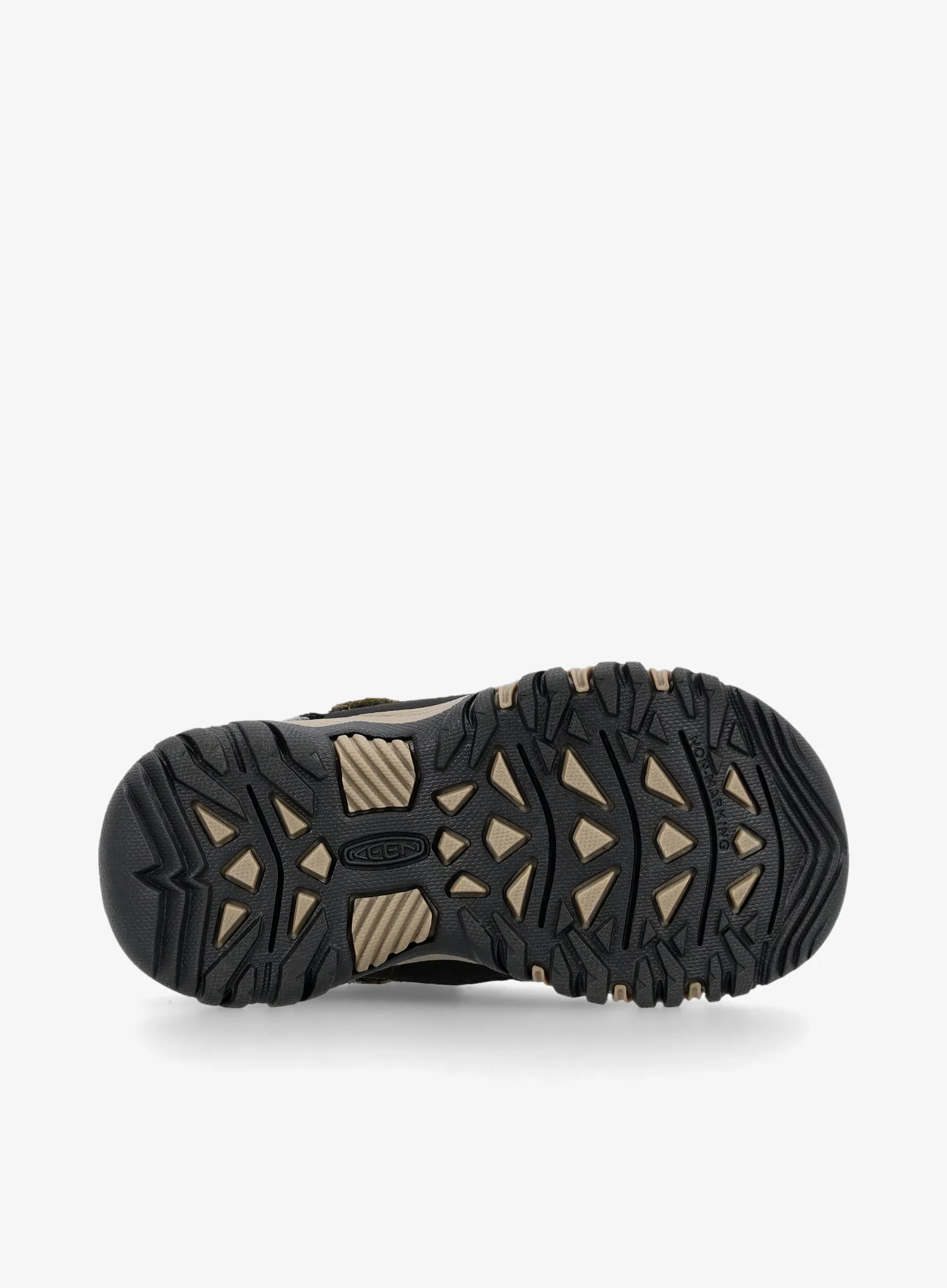 Dětské boty Keen Targhee IV Low Wp - gold flame/dark olive