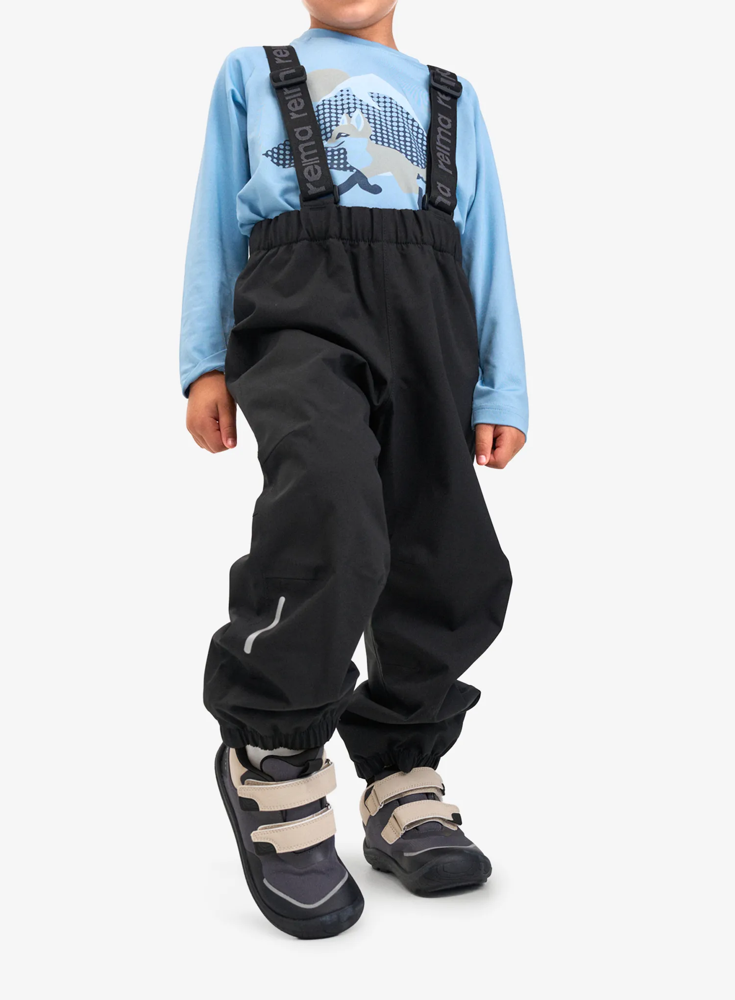 Dětské boty Reima Viikari - soft black