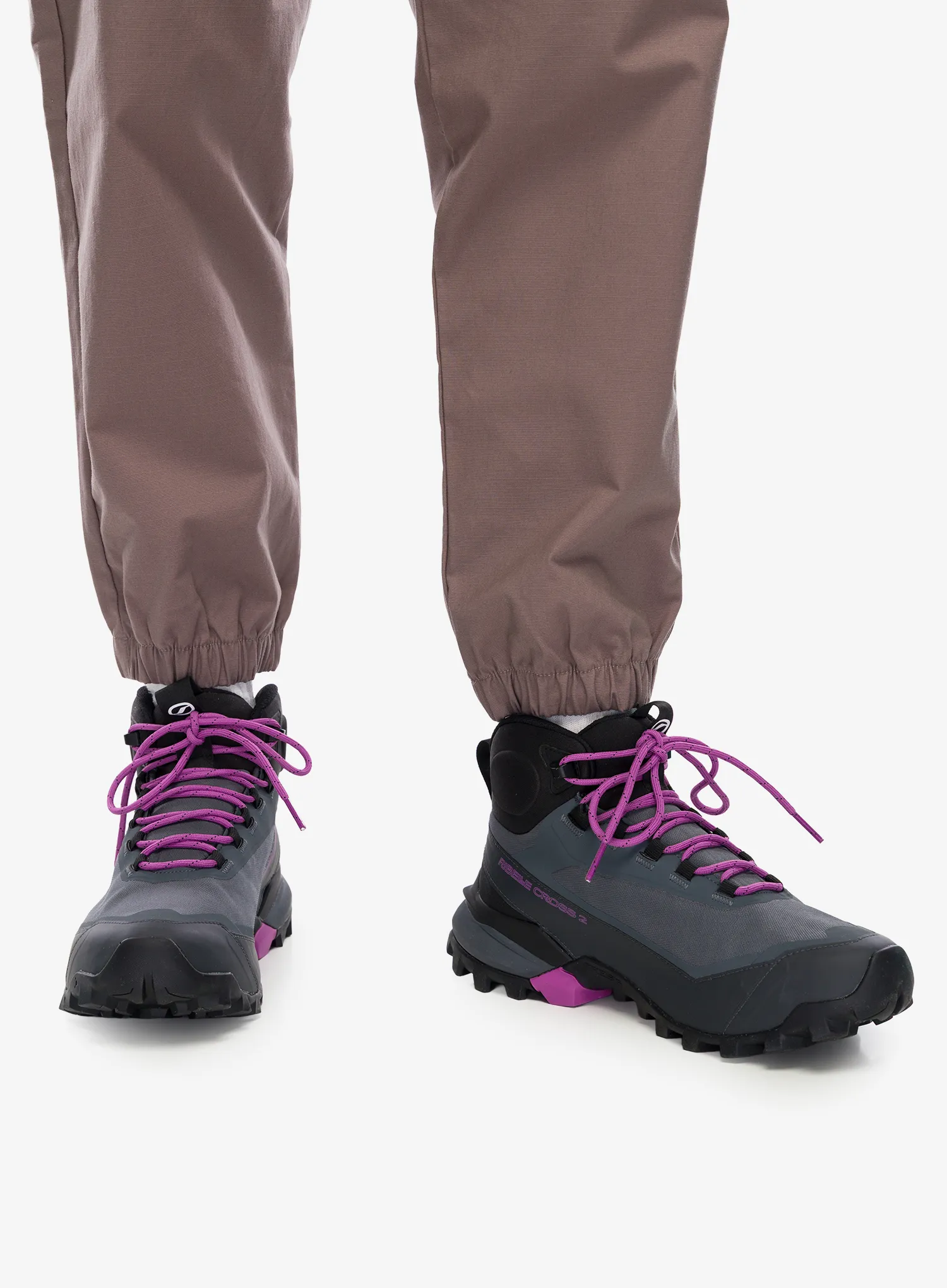 GORE TEX boty dámské Scarpa Ribelle Cross 2 Mid GTX - dark gray/purple