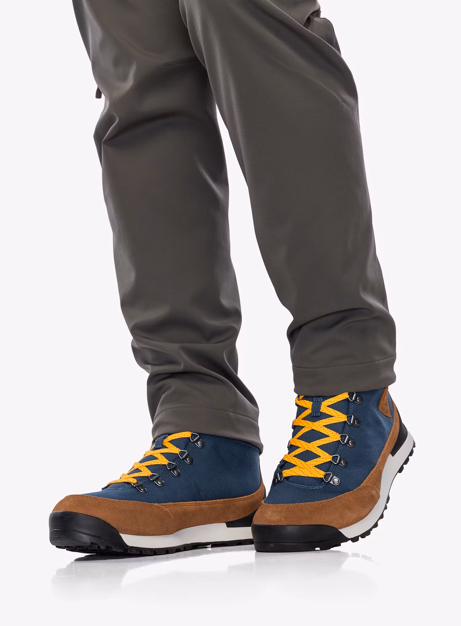 Outdoorové boty pánské The North Face Back-To-Berkeley IV Textile Wp - blue/brown