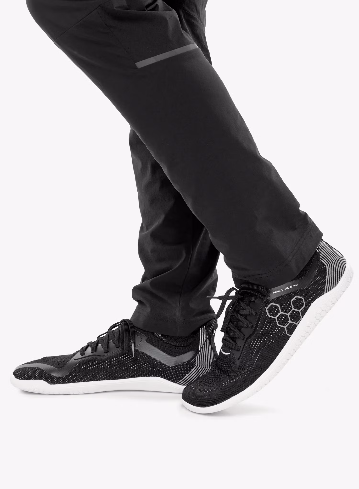 Outdoorové boty Vivobarefoot Primus Lite Knit - obsidian