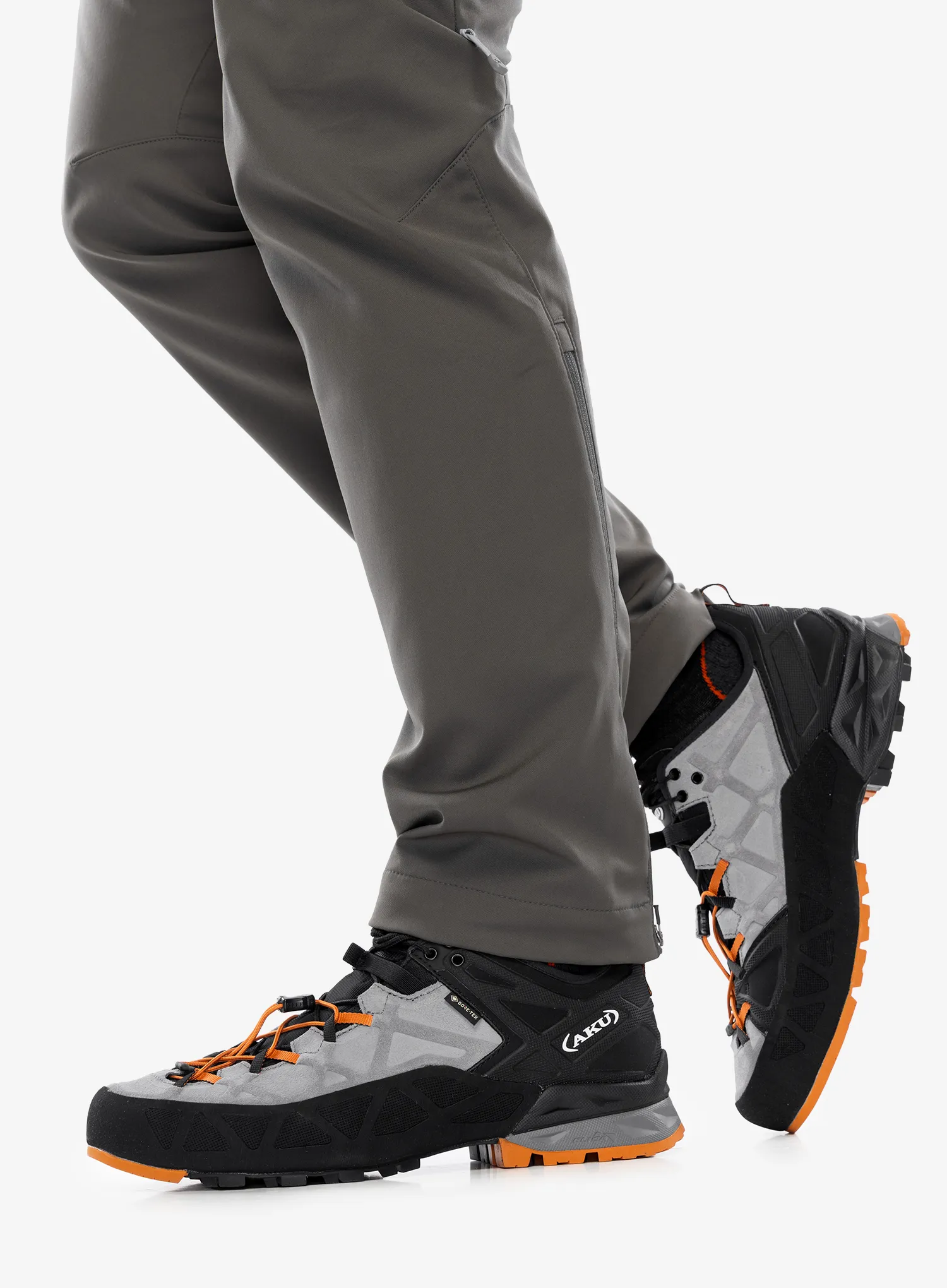 Nástupové boty AKU Rock DFS GTX - grey/orange
