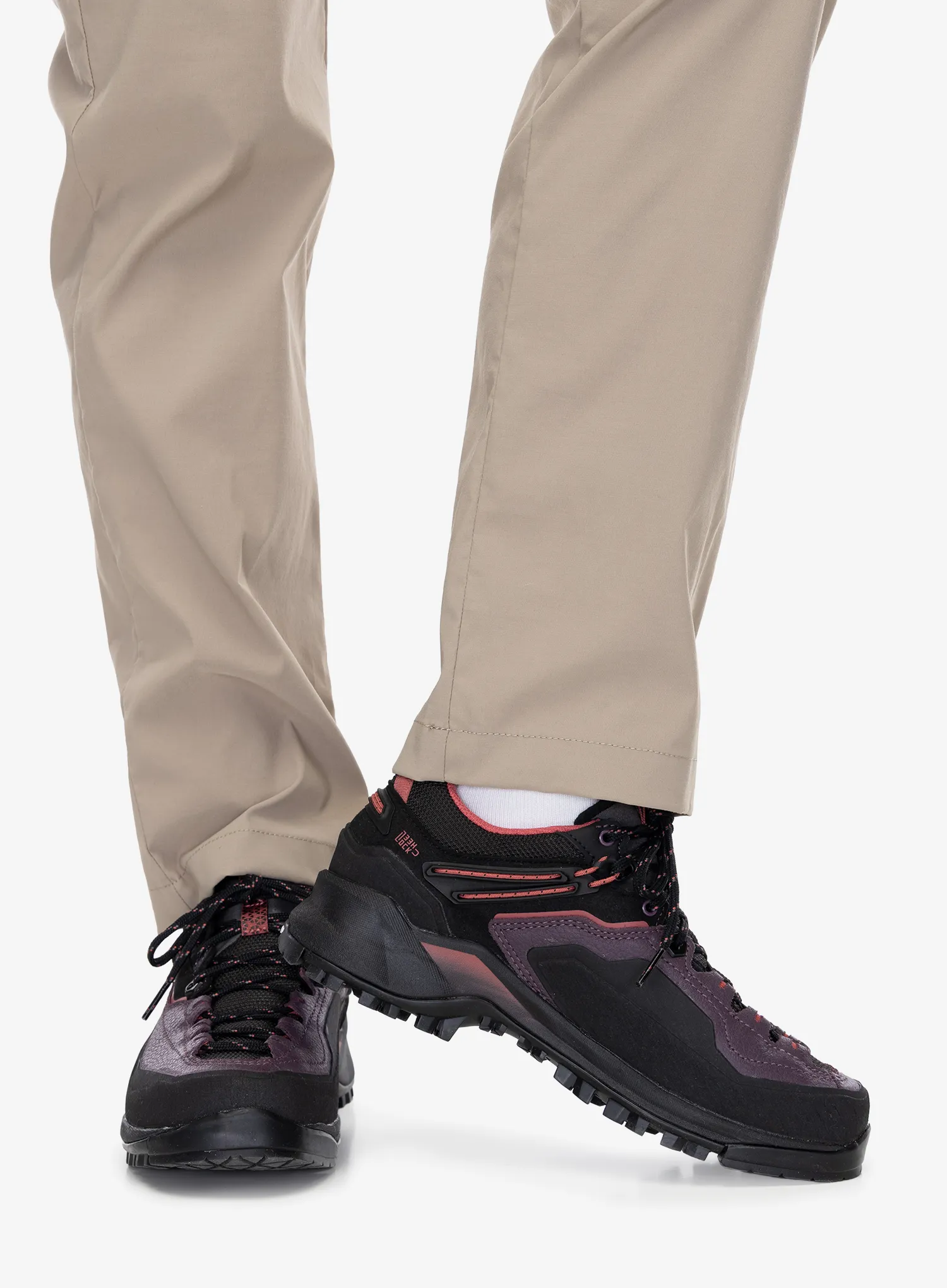 Dámská nástupová obuv Garmont Akron GTX - grey/mineral red