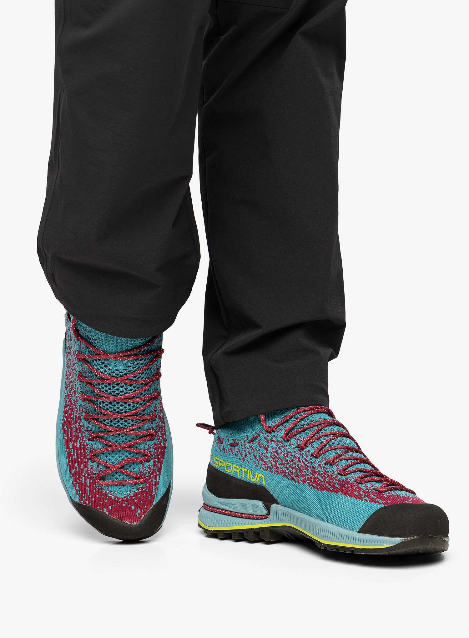 Dámská nástupové boty La Sportiva TX2 Evo - topaz/red plum
