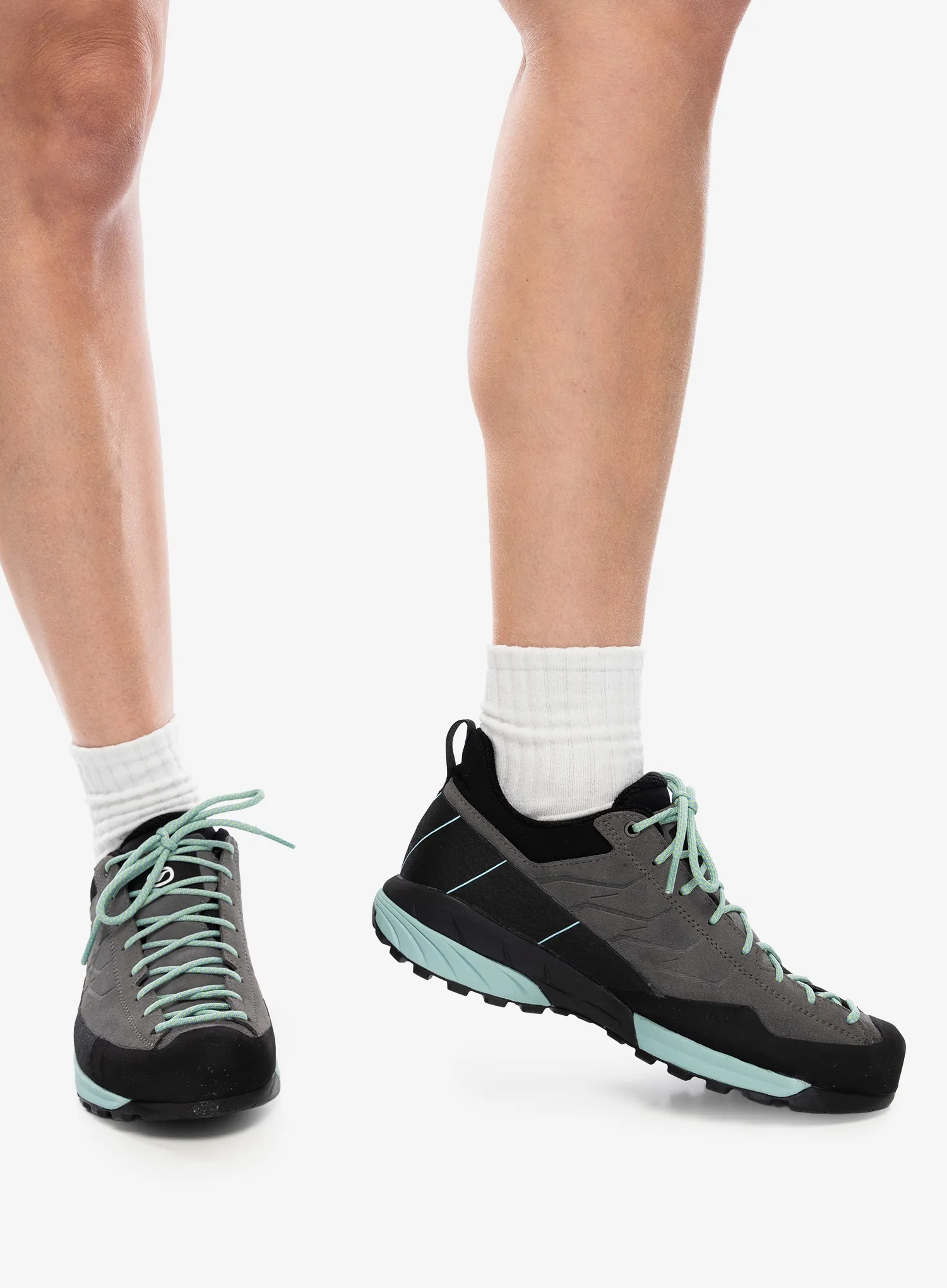 Dámské nástupové boty Scarpa Mescalito GTX - midgray/aqua