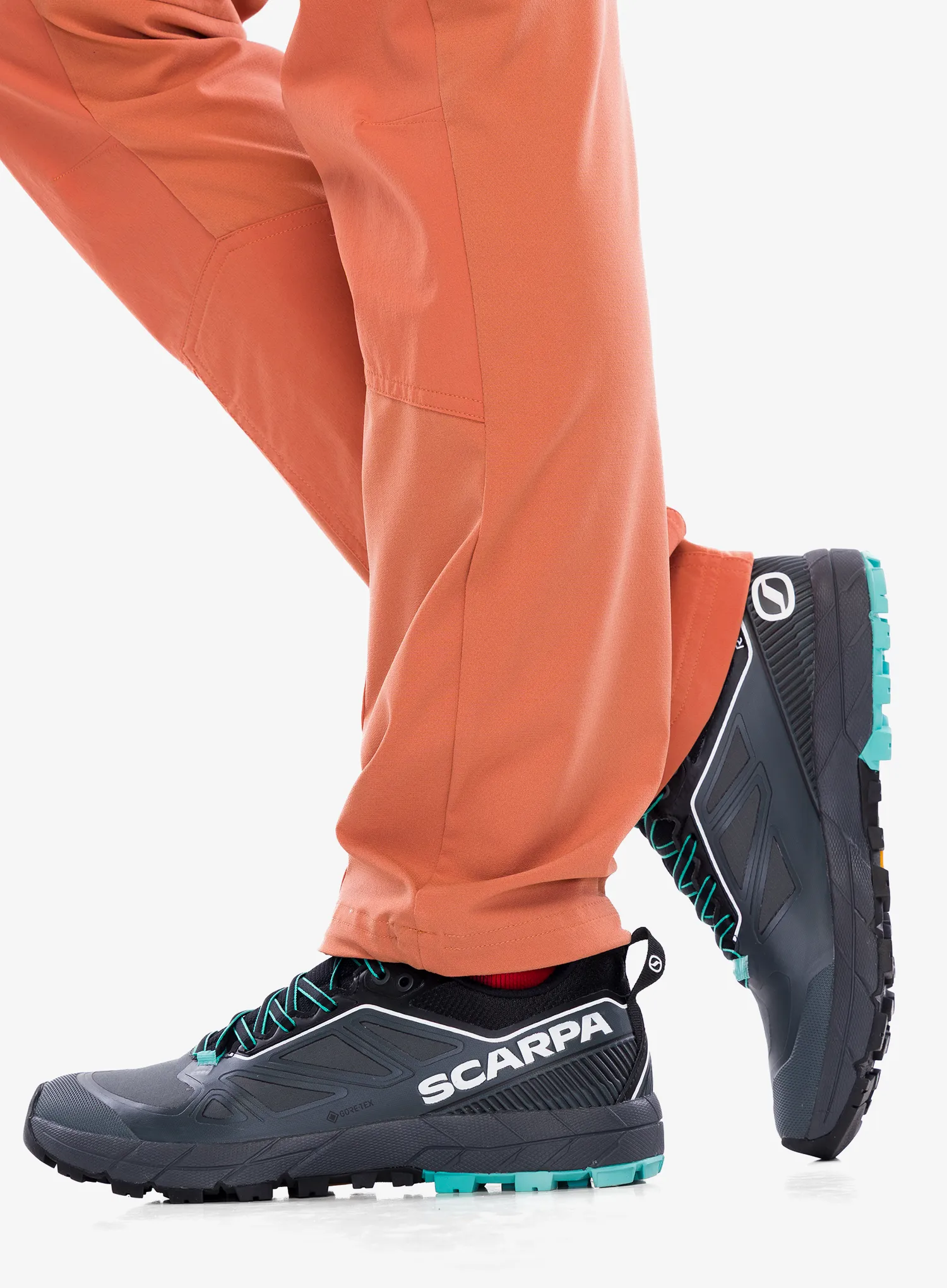 Dámská nástupová obuv Scarpa Rapid GTX - turquoise/anthracite
