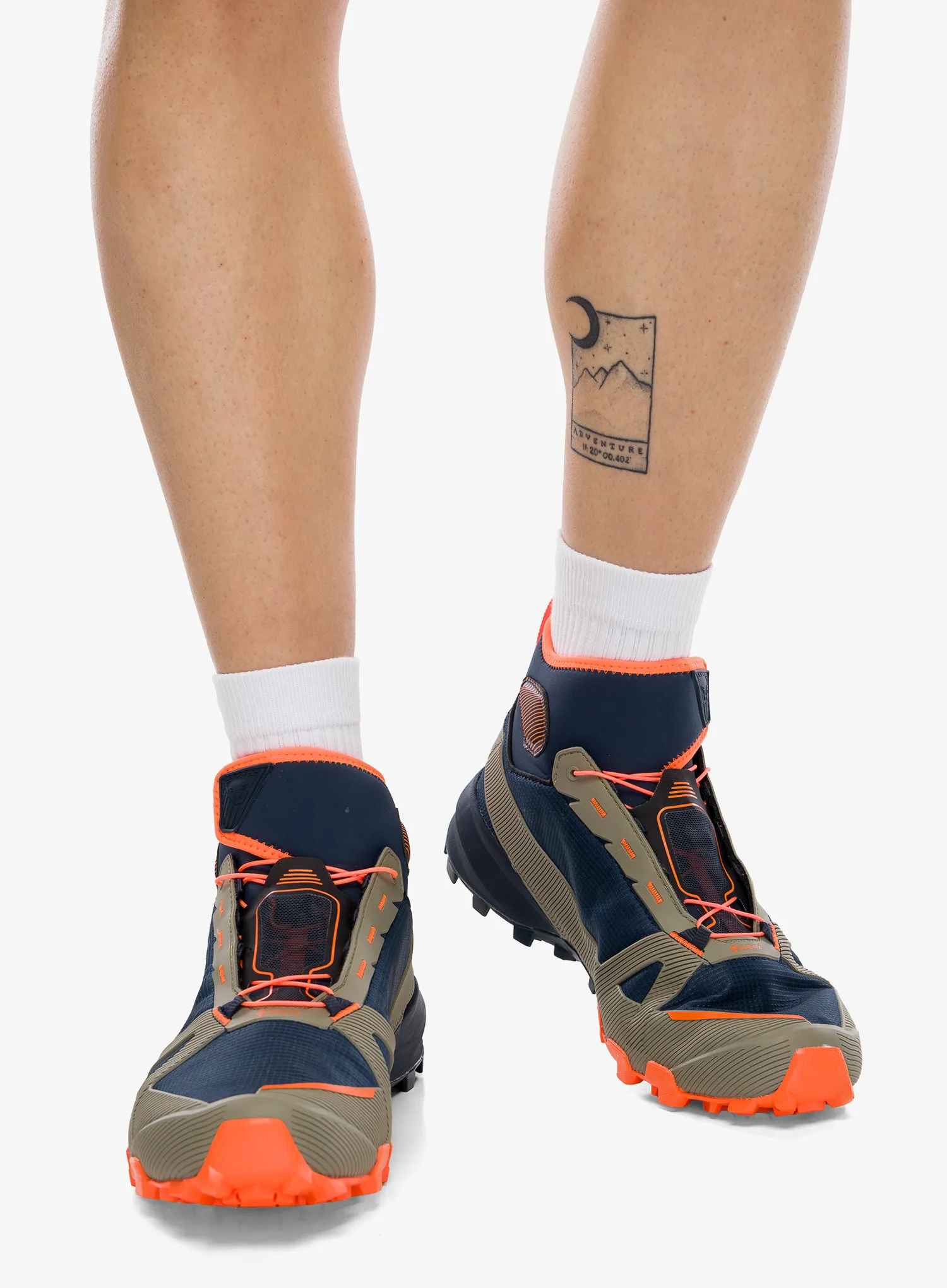 Nástupové boty Dynafit Traverse Mid GTX - blueberry/rock khaki