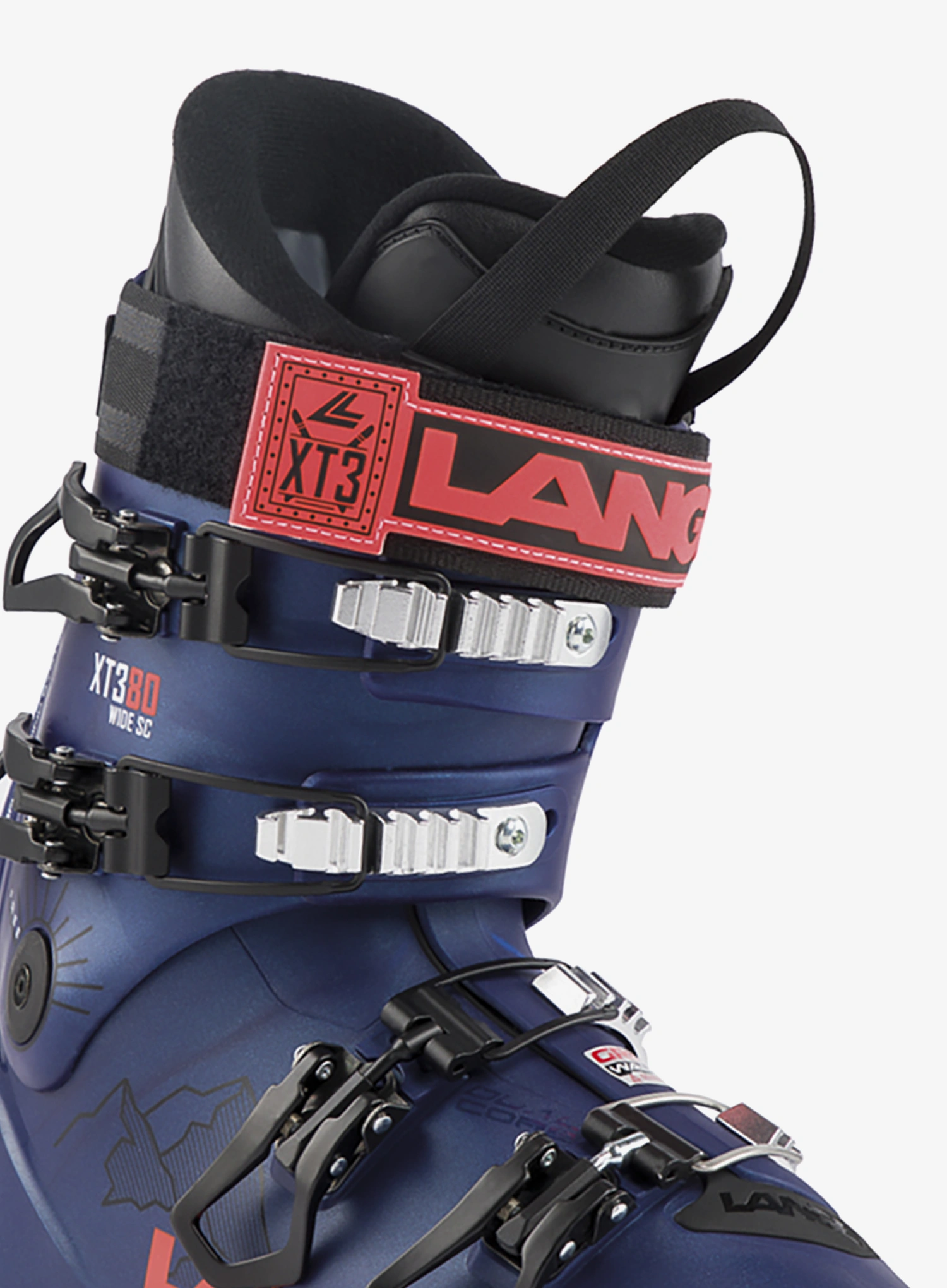 Skialpové boty Lange XT3 80 Wide SC GW - blue