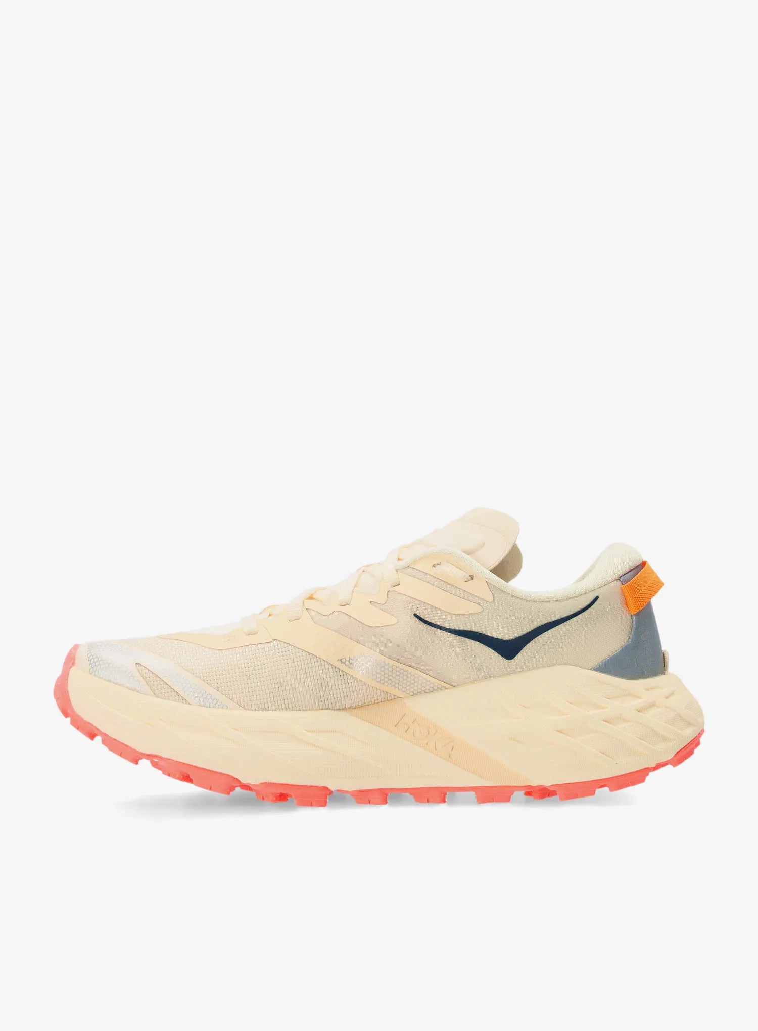 Dámské trailové boty Hoka Speedgoat 7 - vintage yellow/neon flame