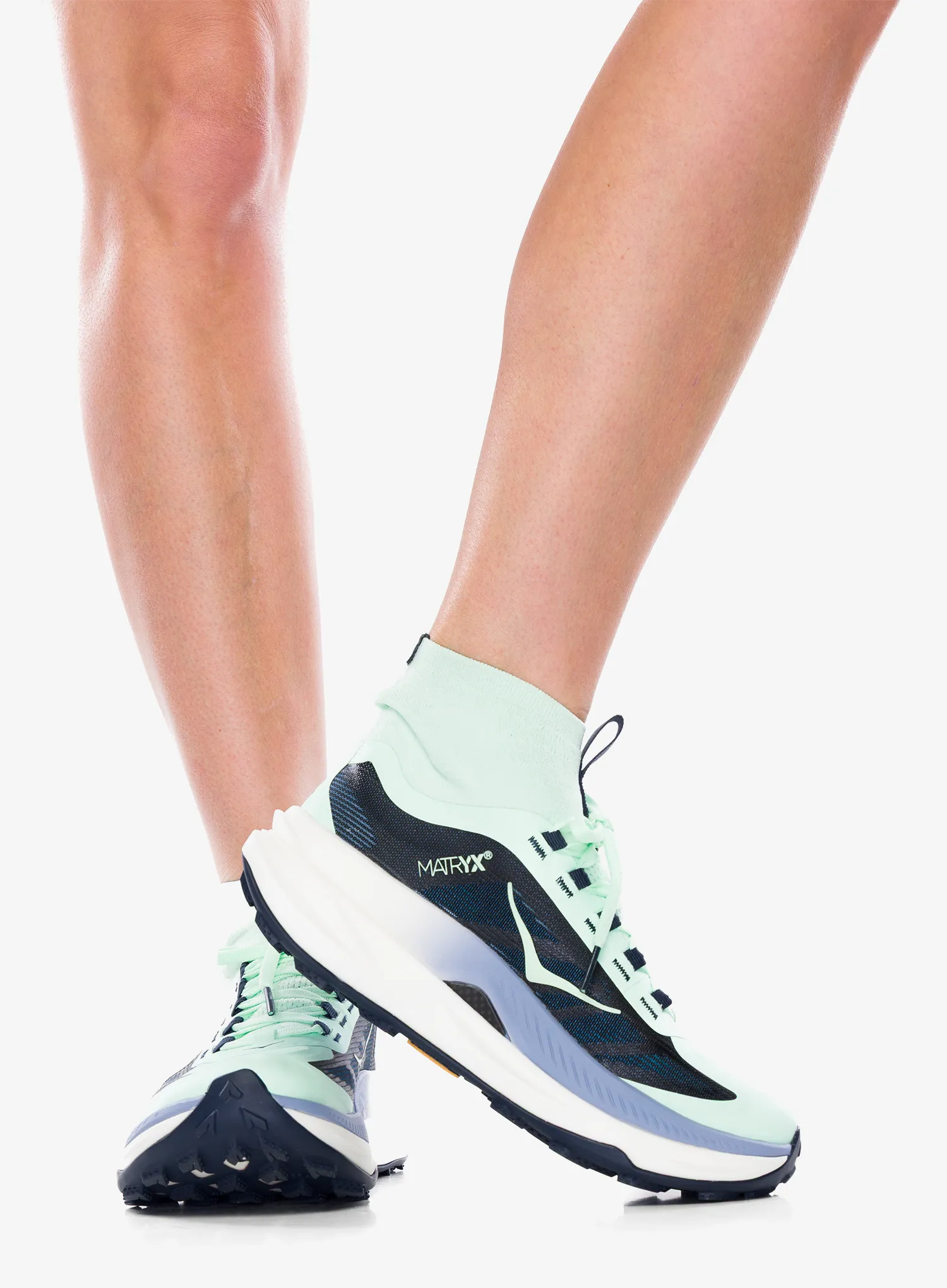 Dámské trailové boty Hoka Tecton X 3 - mint fluorite/varsity navy