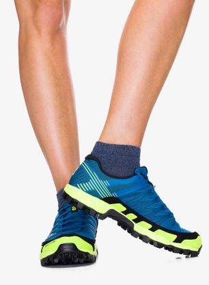 Dámské trailové boty Inov-8 Mudclaw 300 - blue/yellow