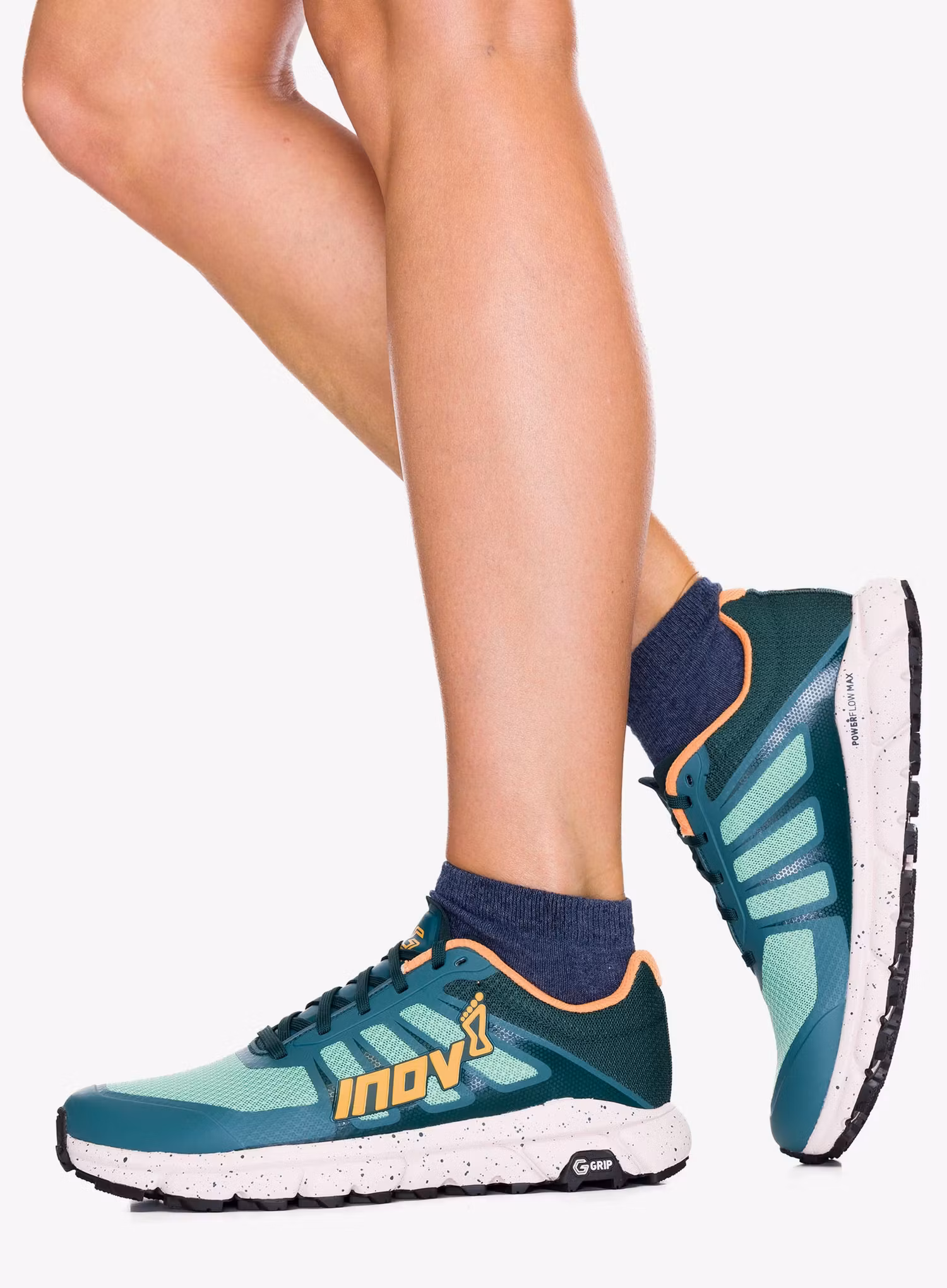 Dámské trailové boty Inov-8 TrailFly G 270 V2 - pine/peach