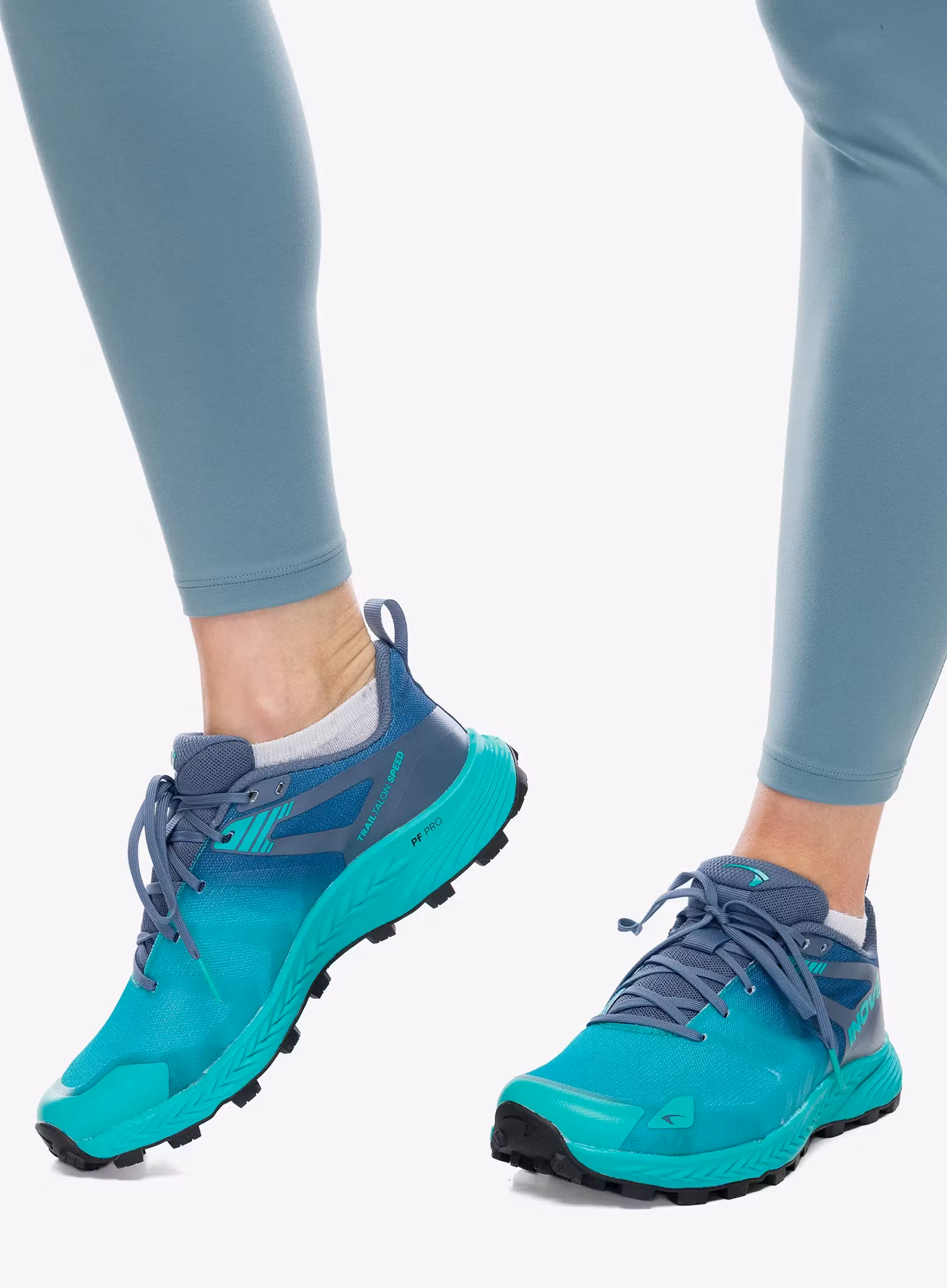 Dámské trailové boty Inov-8 Trailtalon Speed - teal/blue