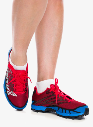 Dámské trailové boty Inov-8 X-Talon 255 - red/blue