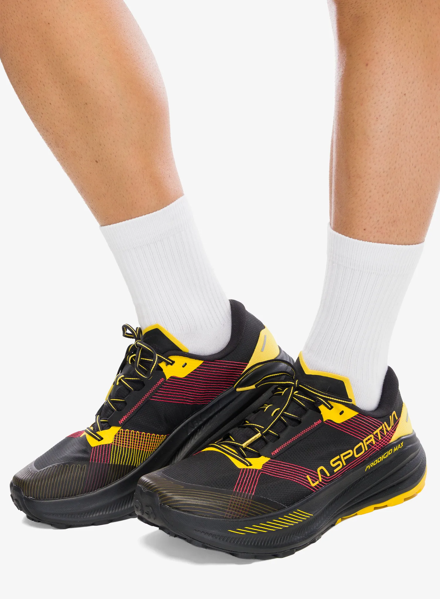Trailové boty La Sportiva Prodigio Max - black/yellow
