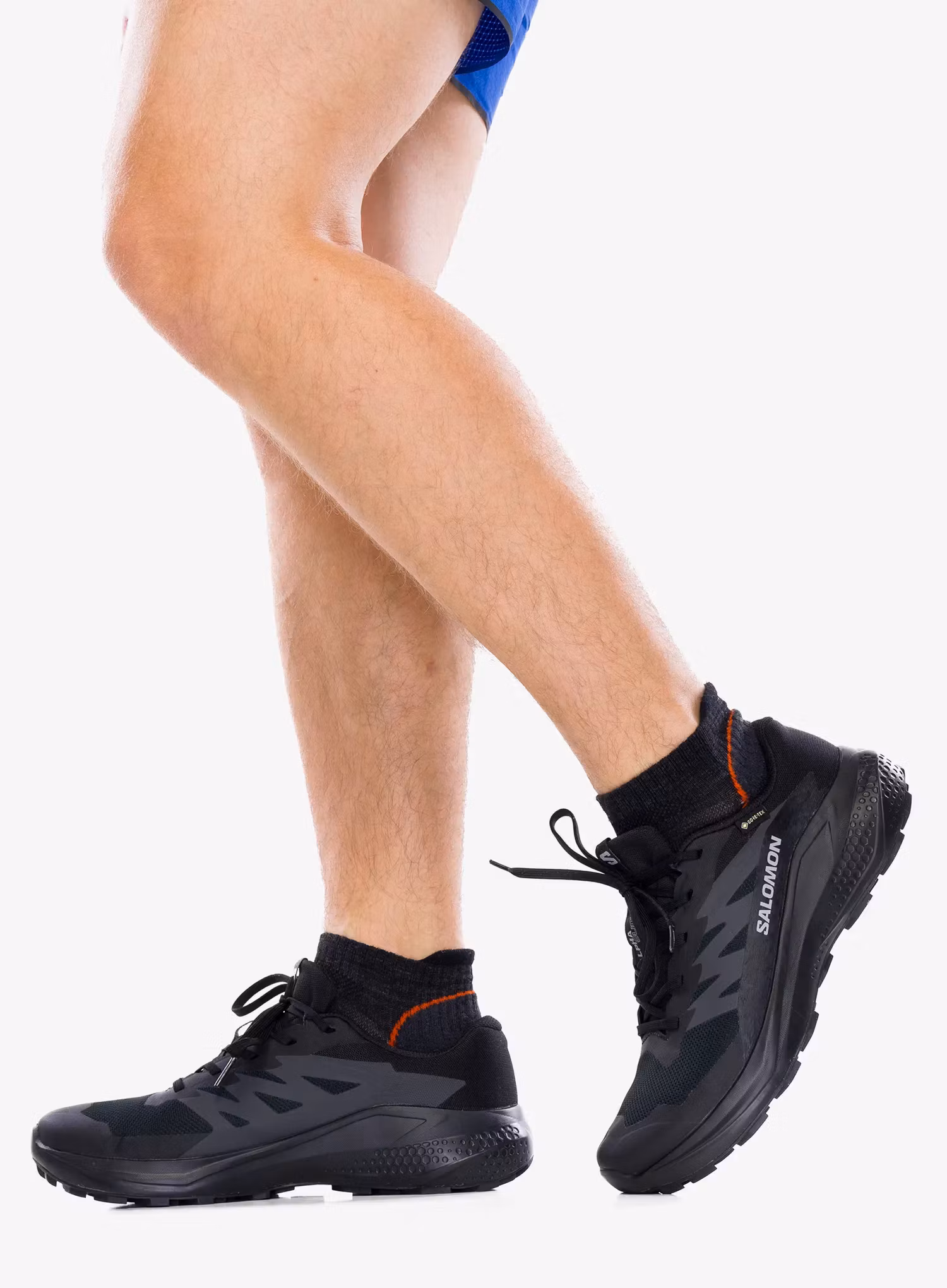 Trailové boty Salomon Alphaglide GTX - black/asphalt/black