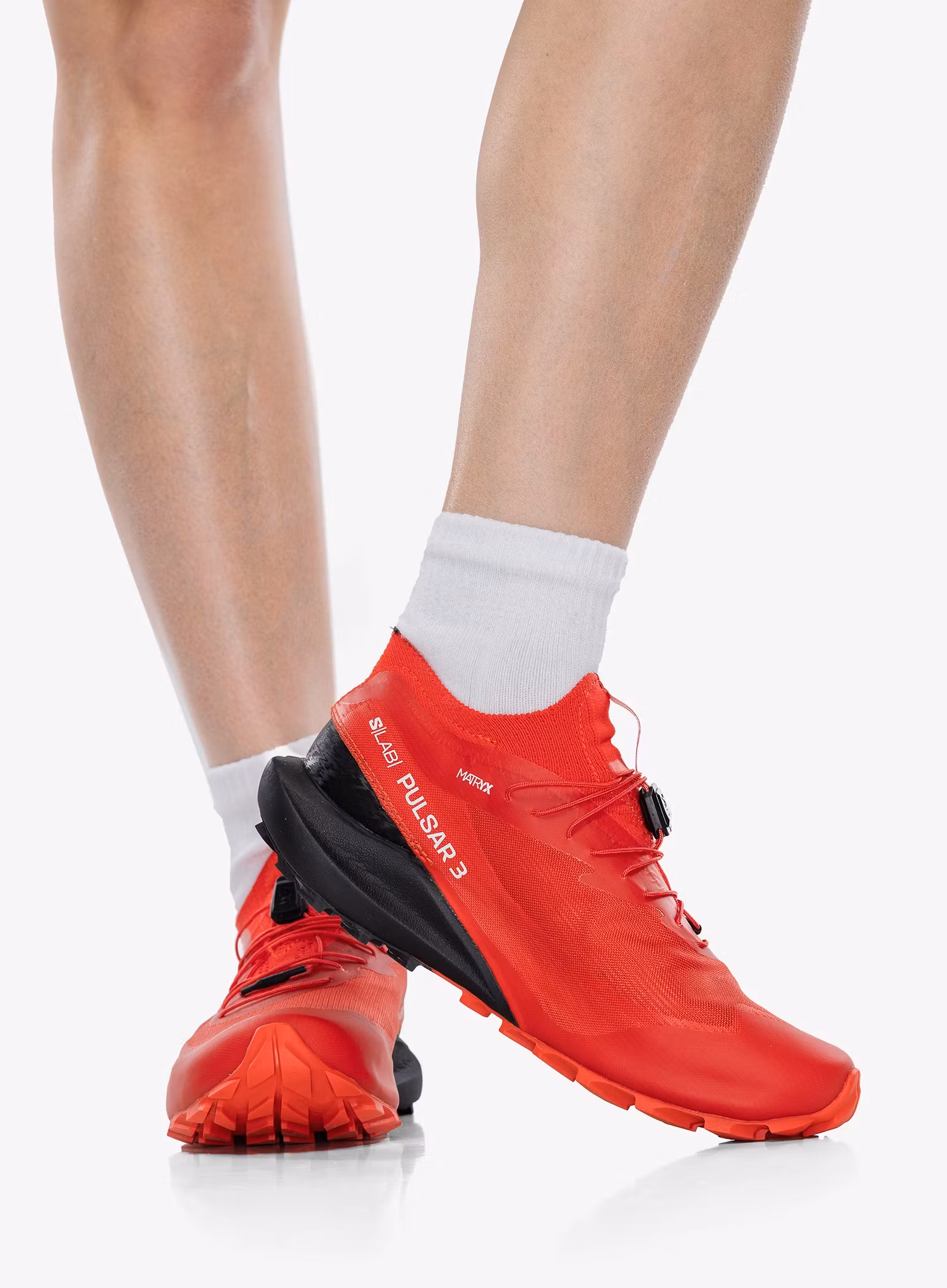 Trailové boty Salomon S/Lab Pulsar 3 - fiery red/red/black