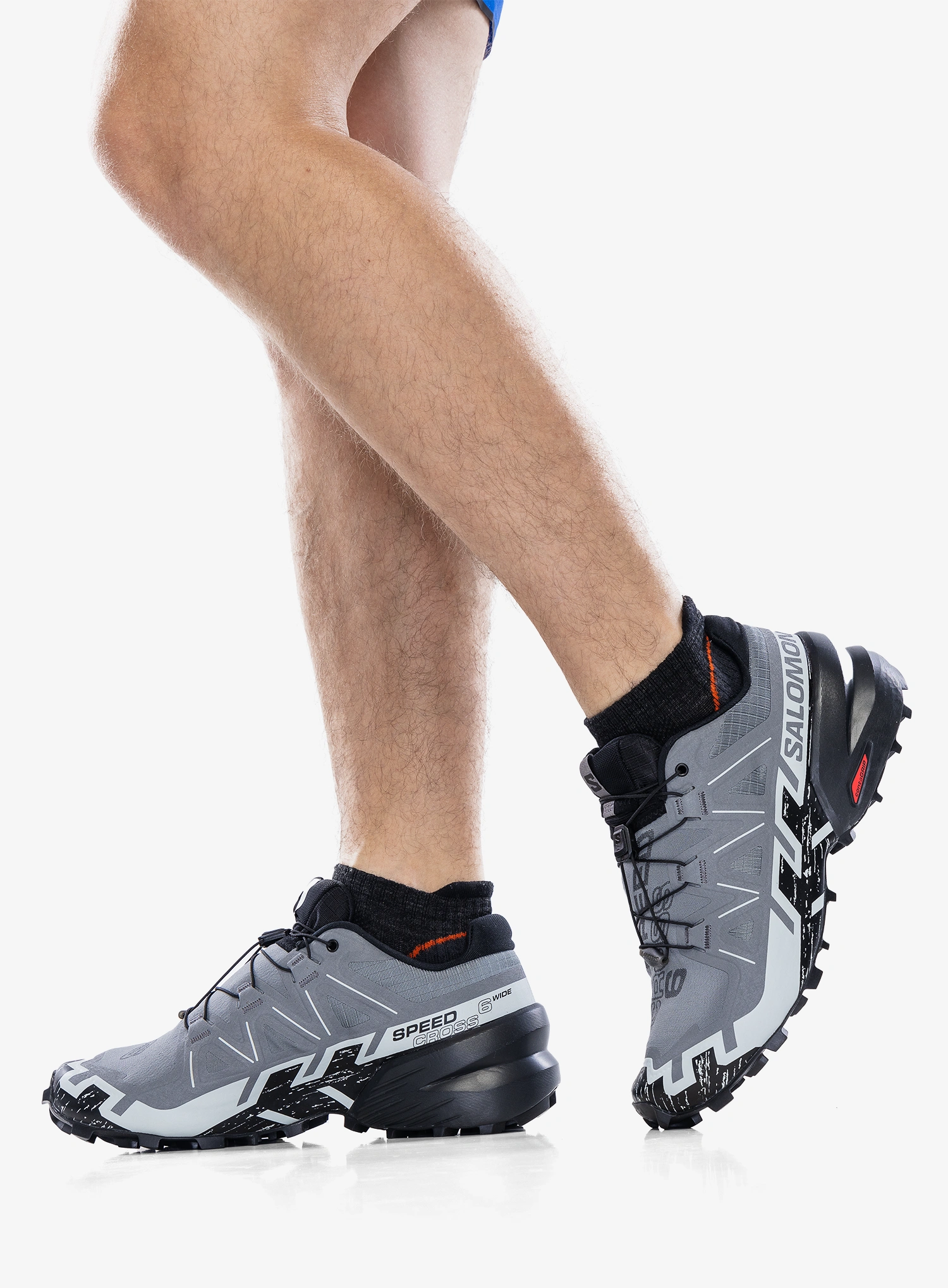 Trailové boty Salomon Speedcross 6 Wide - qush/black/pearl