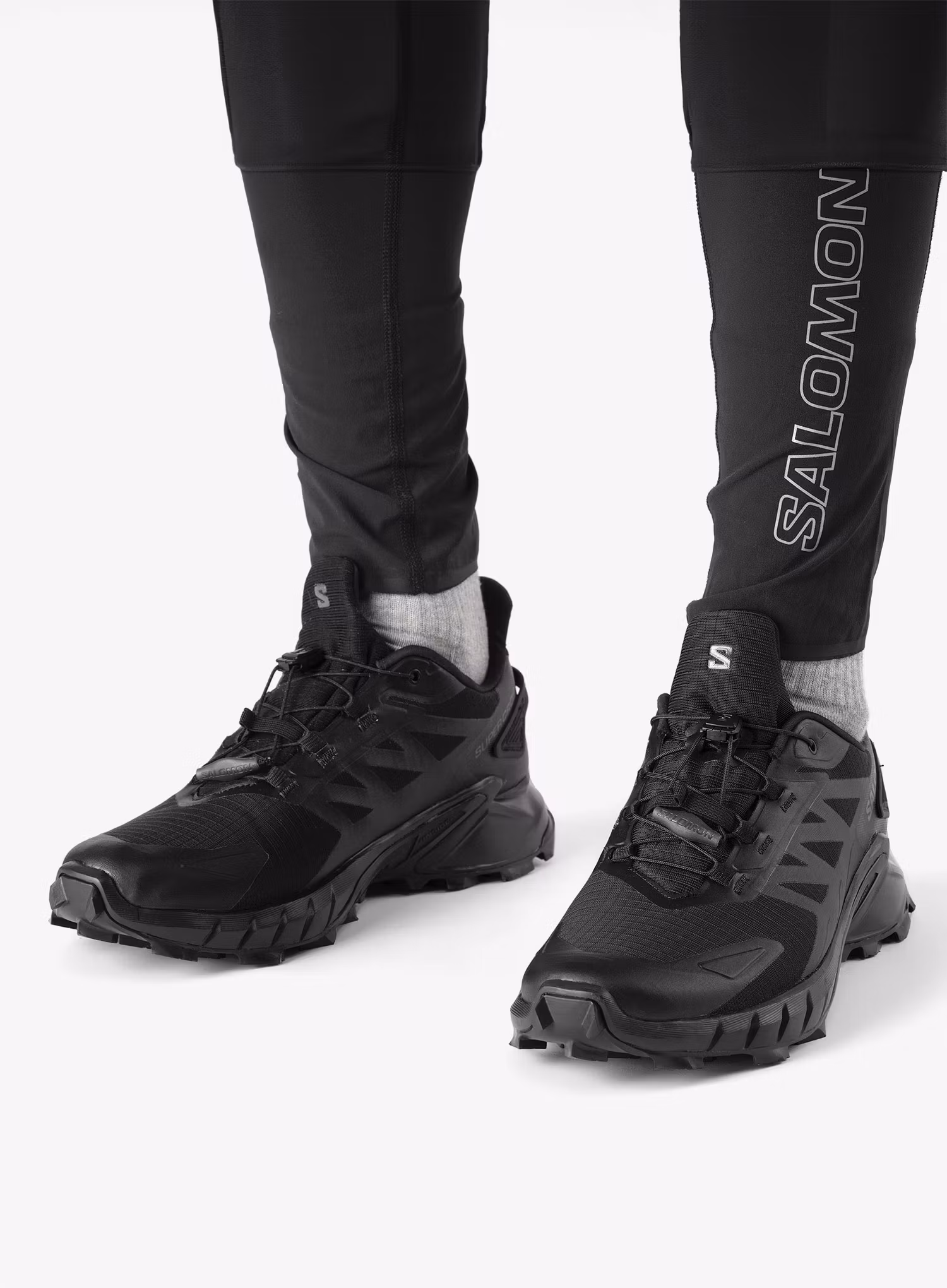 Trailové boty Salomon Supercross 4 GTX   - black/black