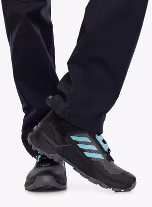 Trekové boty dámské adidas TERREX Swift R3 Mid GTX - cblack/minton/grefiv